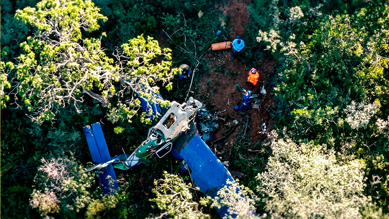 Queda de avião agrícola mata piloto durante trabalho em canavial em MG