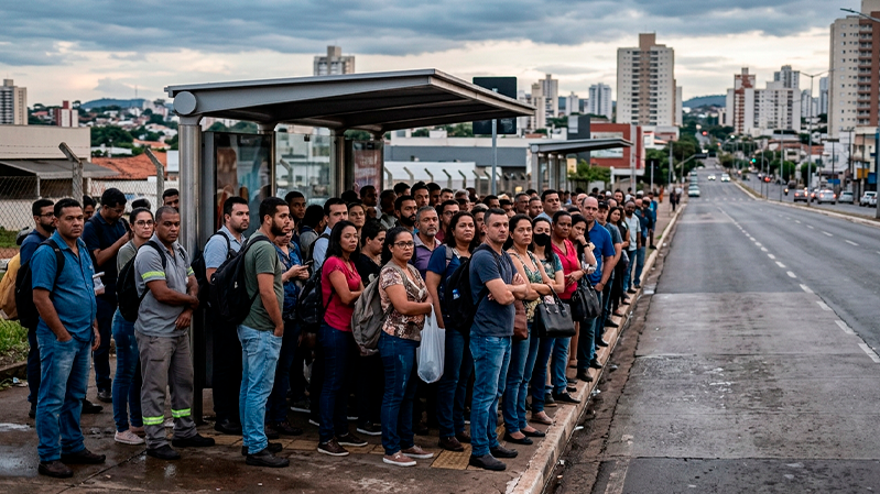 Transporte público enfrenta crise e população cobra soluções em Uberlândia