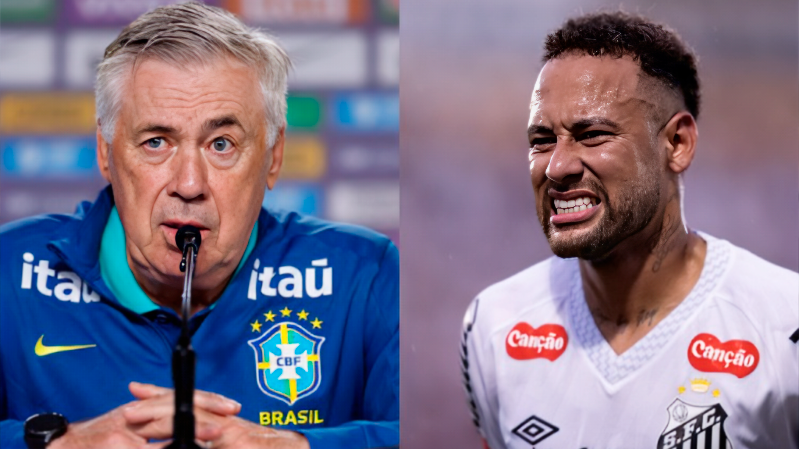 Ancelotti confirma Neymar na lista do Brasil para a Copa do Mundo