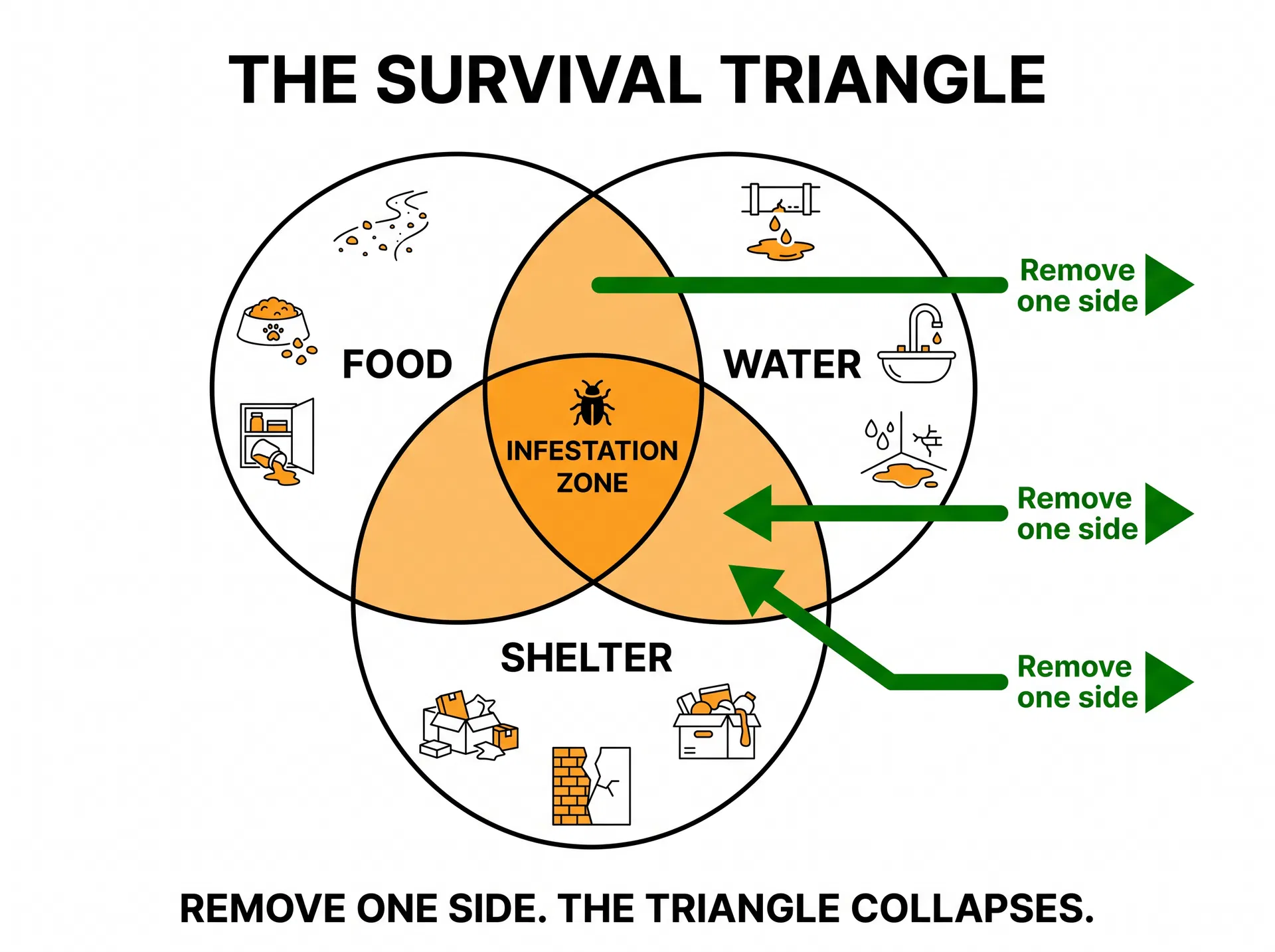 The Survival Triangle