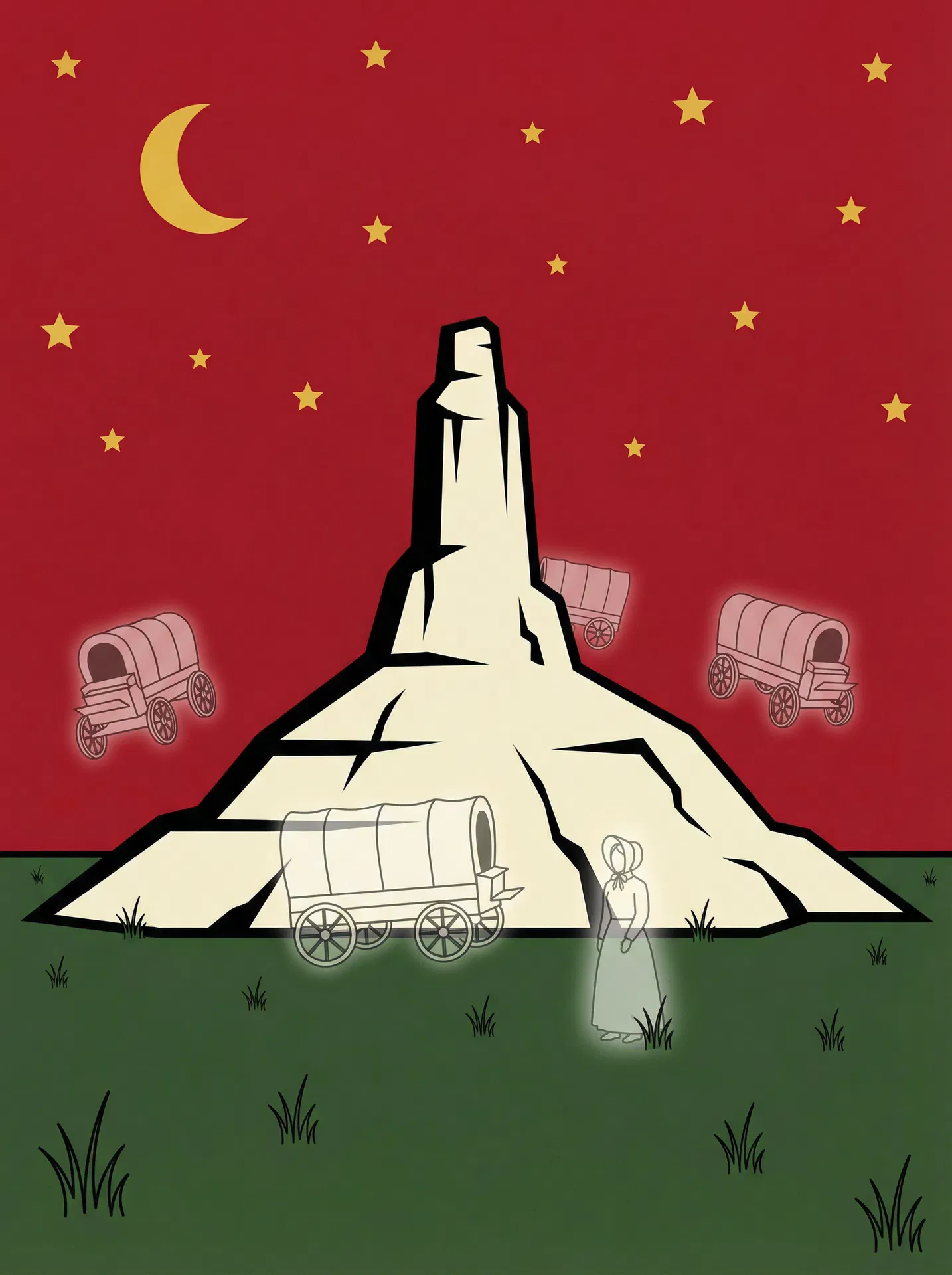 The Ghosts of Chimney Rock