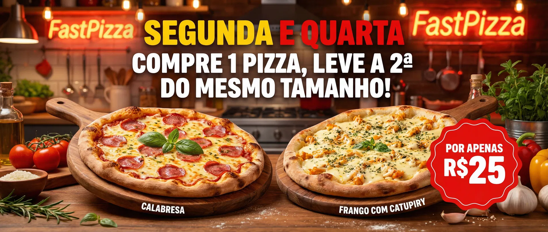 Promoção Segunda e Quarta