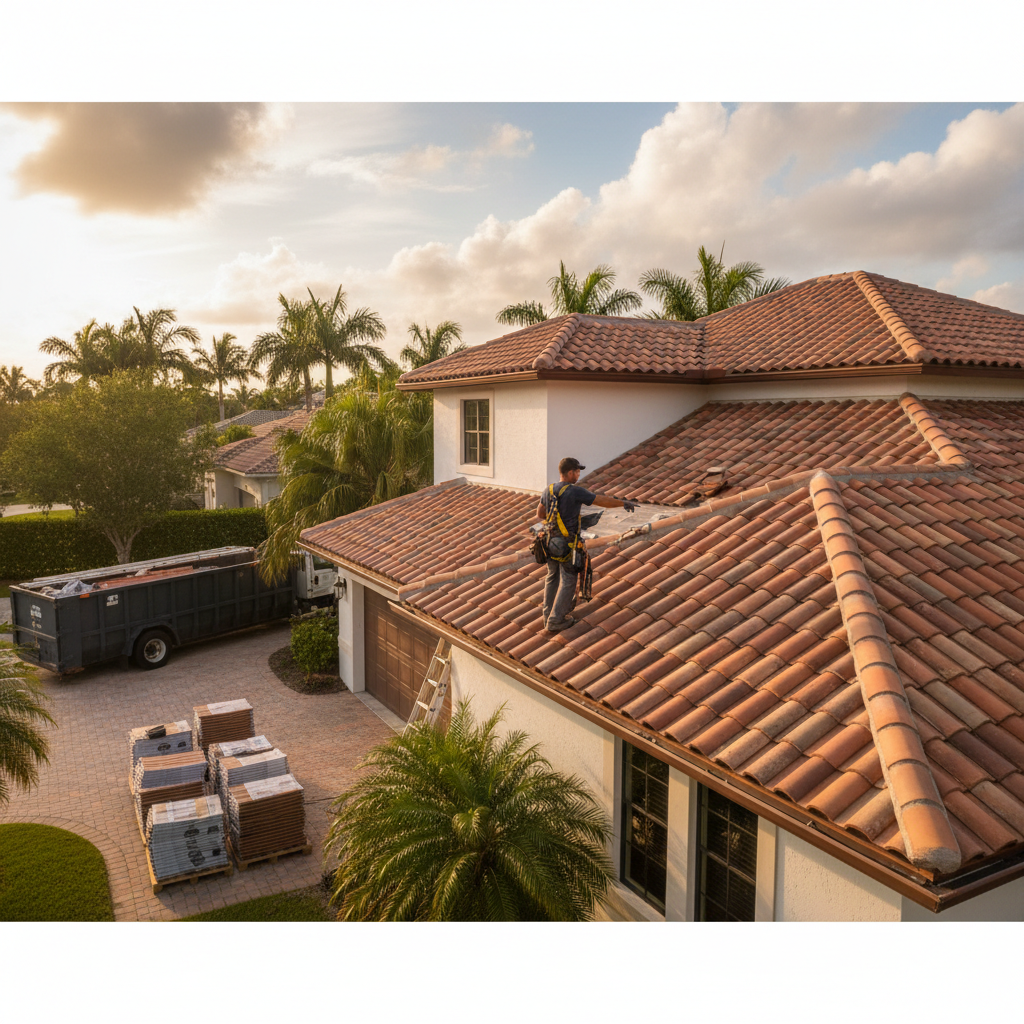 Roof Replacement scene illustrating Hytz Roofing vs. K&D Roofing: Which Is Right for Your Roof Replacement?