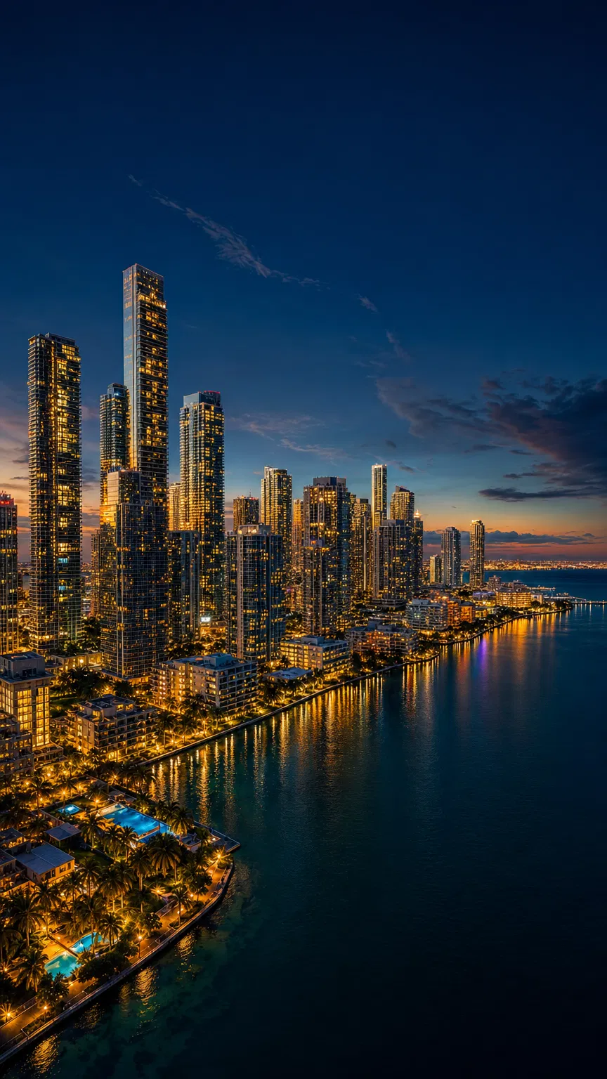 Brickell Miami Skyline