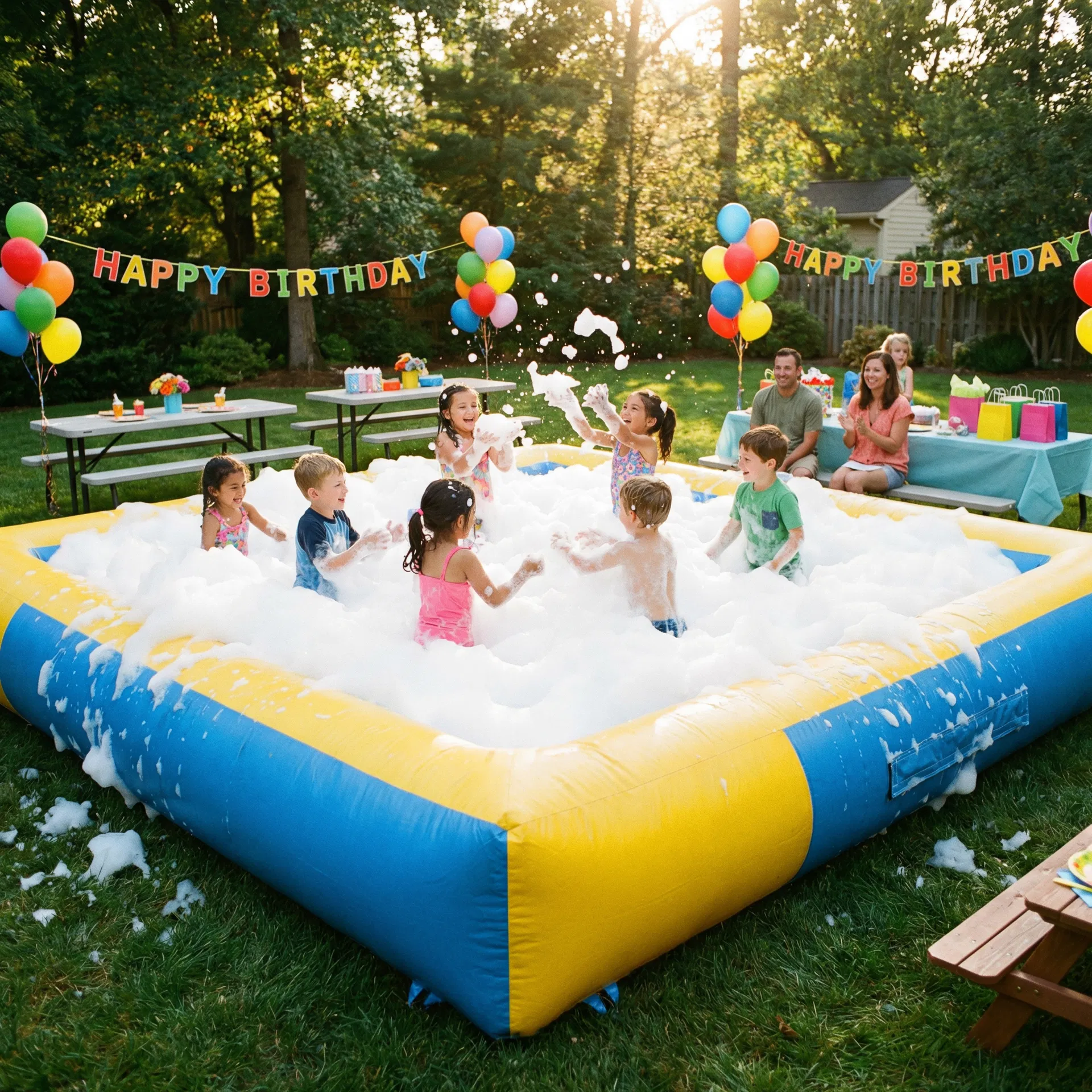 Foam Party Pool