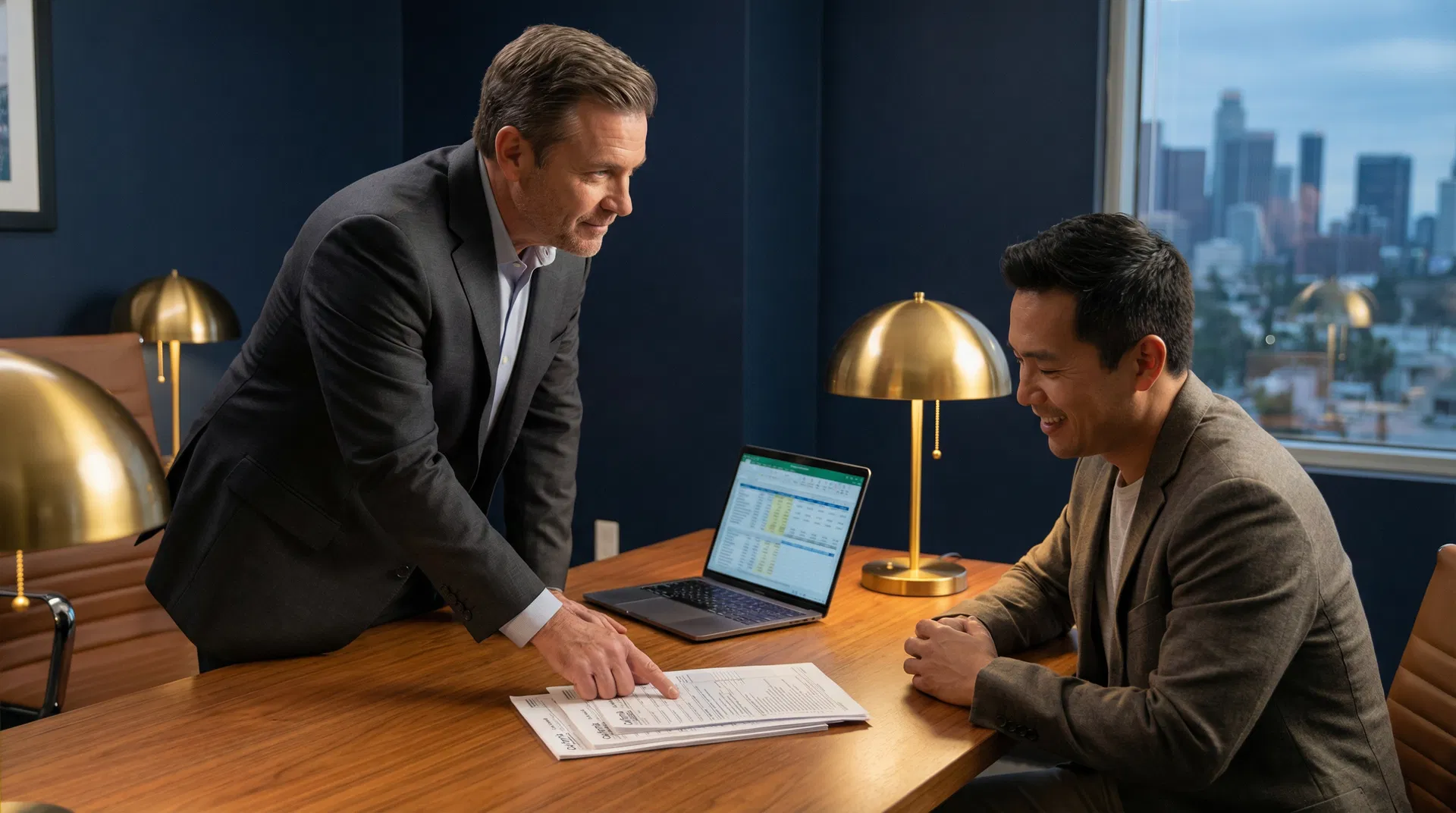 APX advisor helping LA business owner with tax resolution