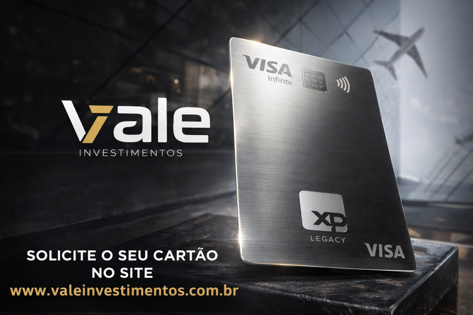 O XP Visa Infinite Legacy consolida-se em 2026 como o topo da pirâmide em Cartões de Luxo