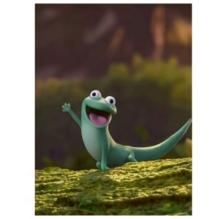 Lizard Waving Again