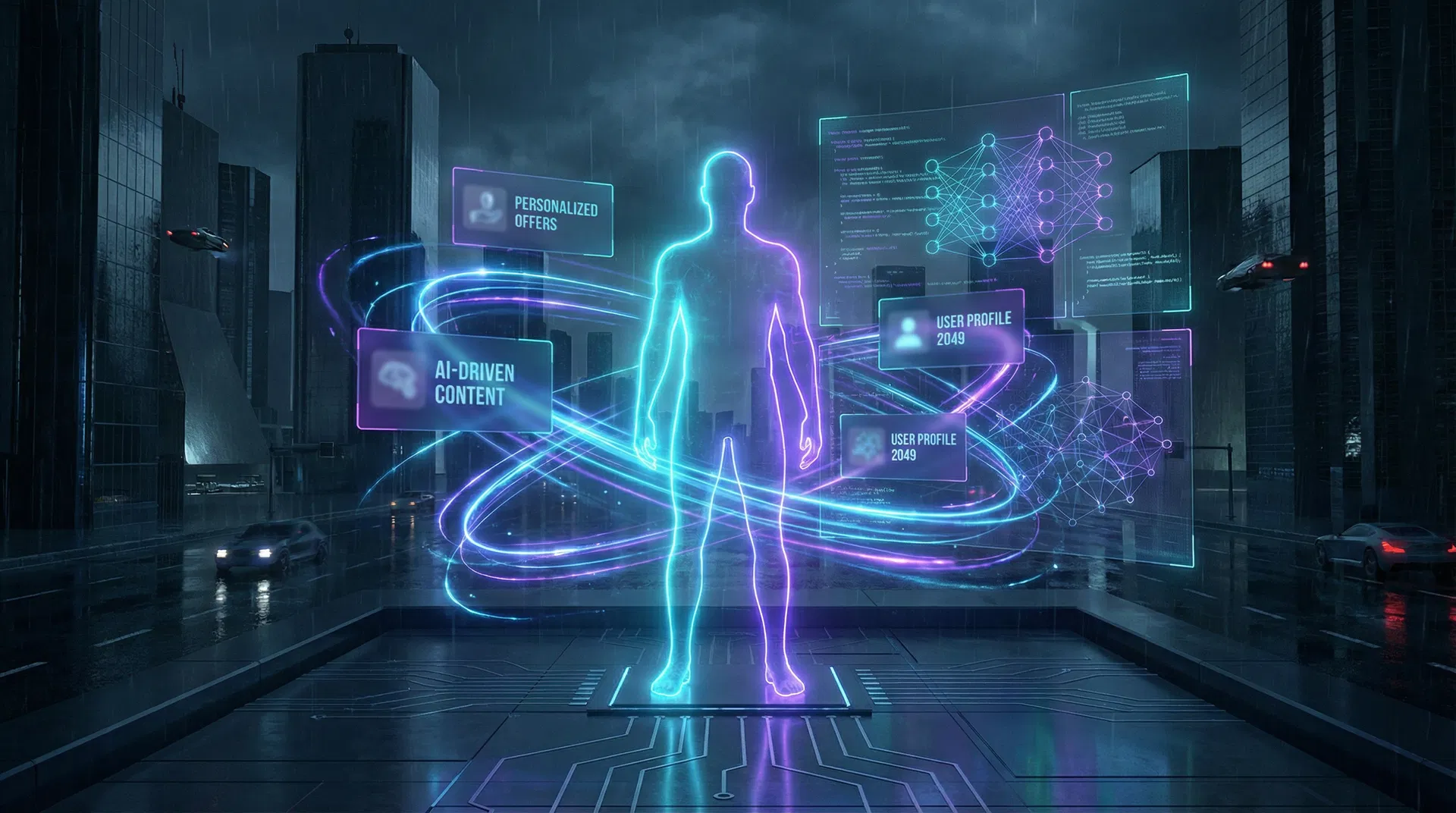 Imagem de destaque do artigo: Hiperpersonalização com IA: Como Aumentar o Ticket Médio em 54% (2026) — Descubra como a hiperpersonalização com Inteligência Artificial está revoluciona