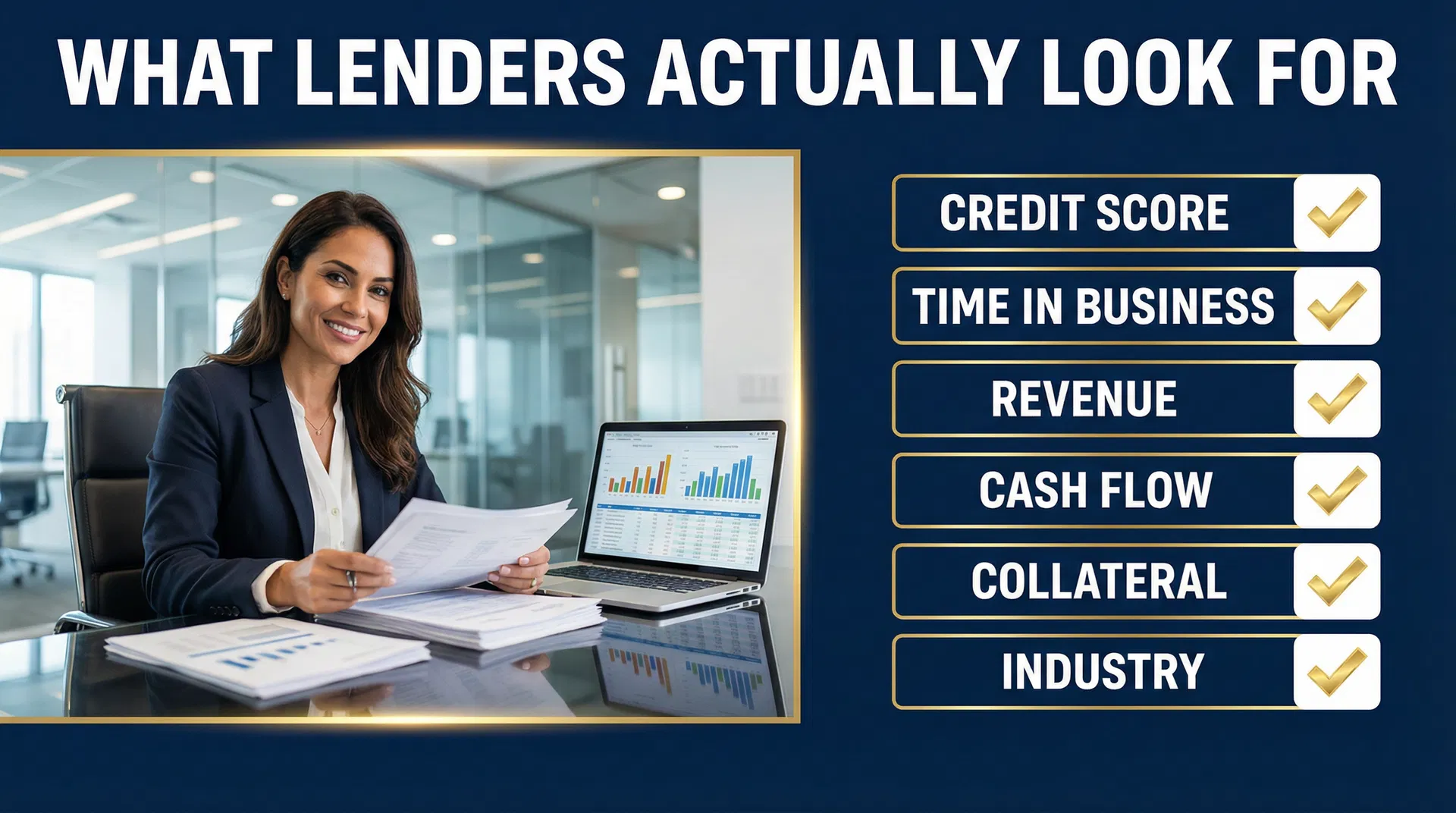 Business Loan Requirements: What Lenders Actually Look For (2026 Guide)