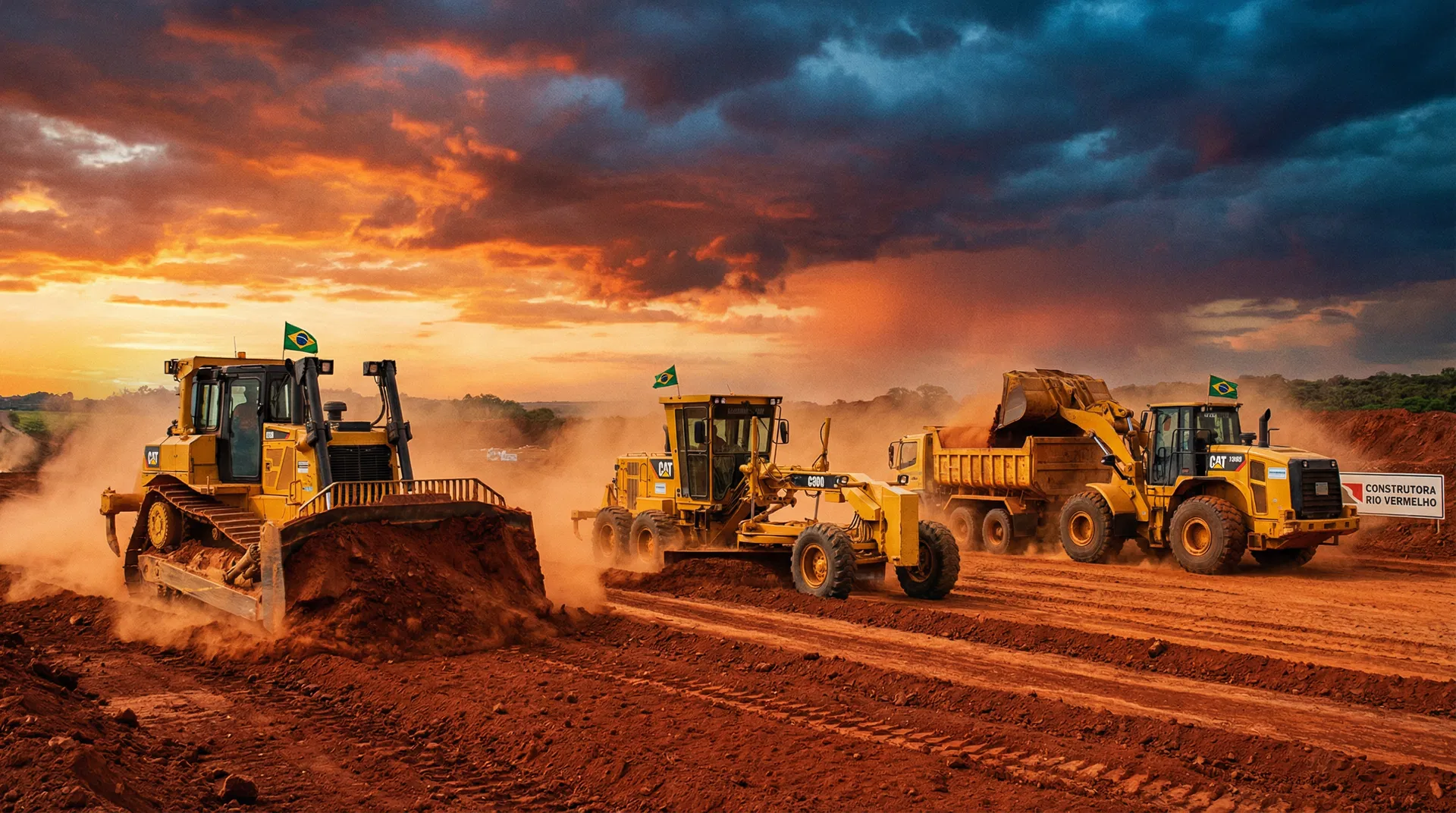 Máquinas de Terraplanagem