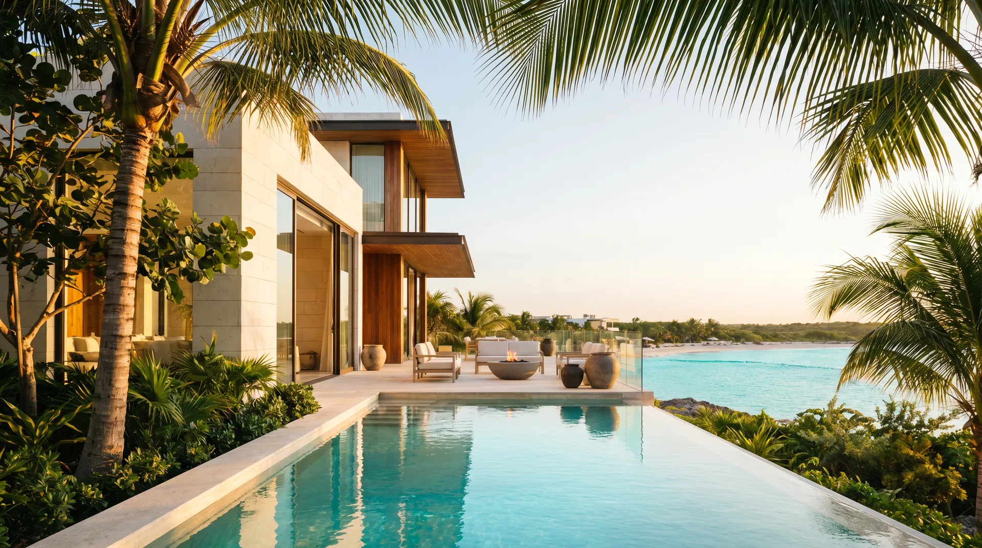 Luxury Riviera Maya setting
