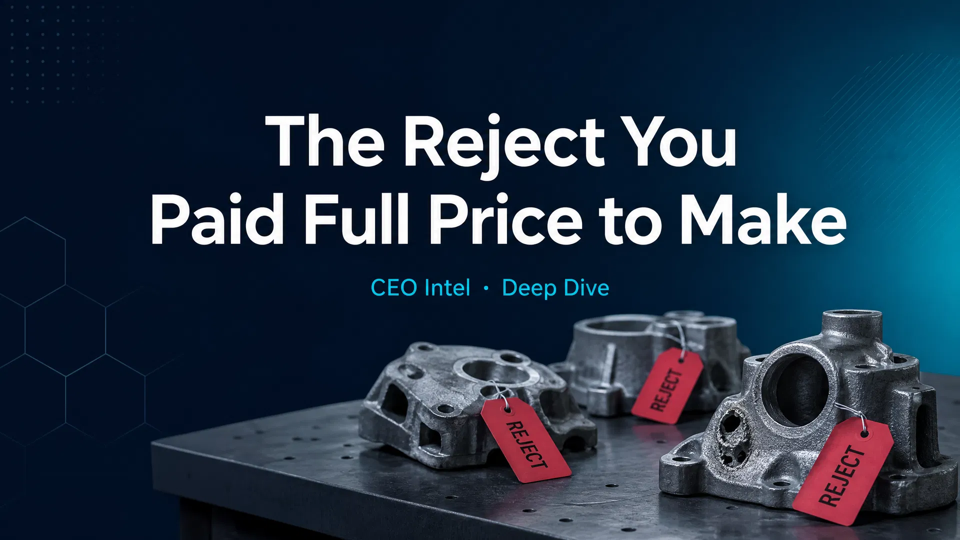 The Reject You Paid Full Price to Make