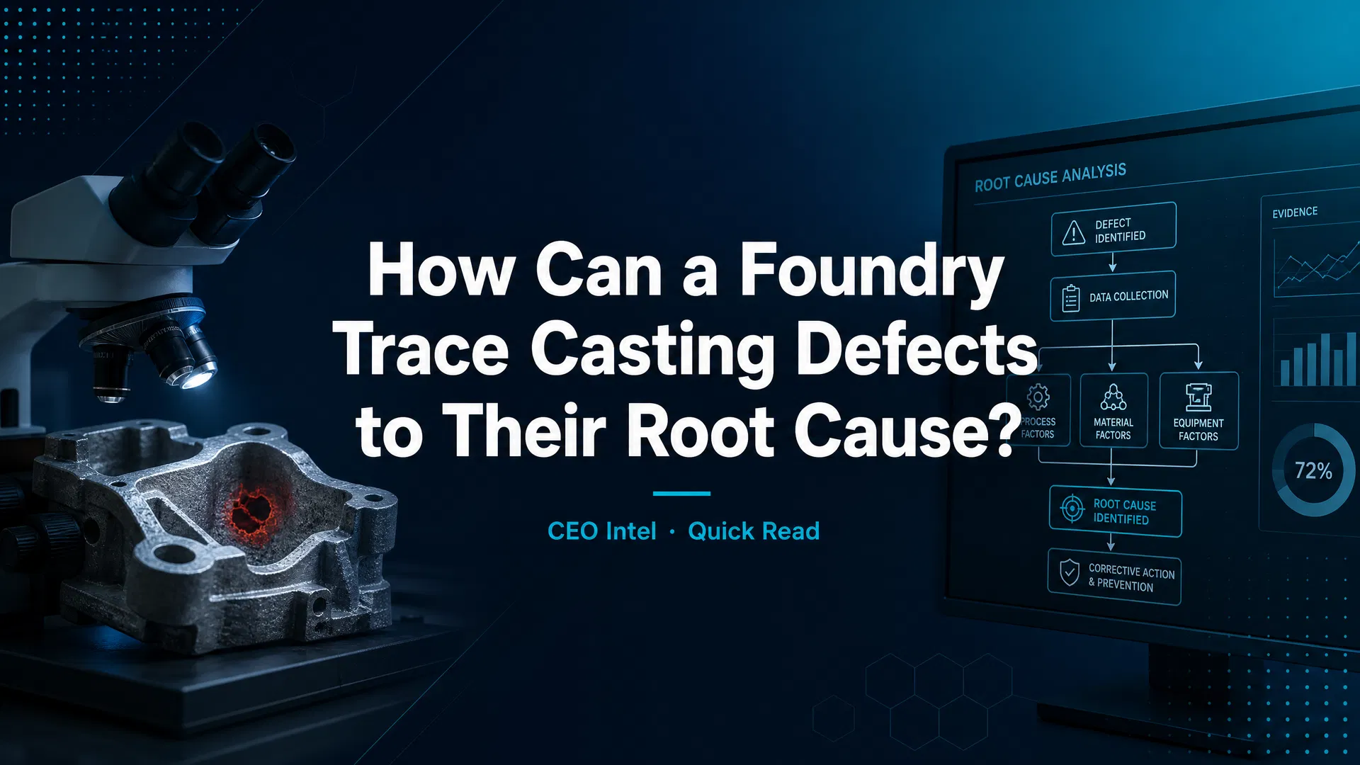 How Can a Foundry Trace Casting Defects to Their Root Cause?