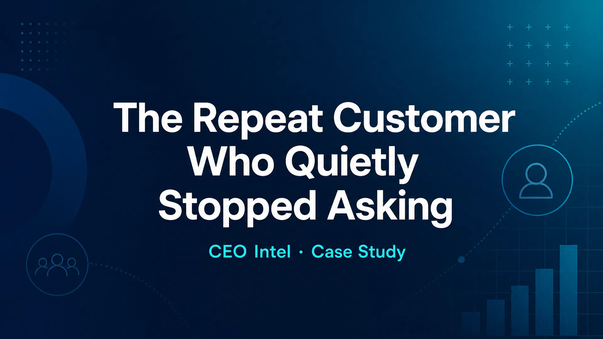 The Repeat Customer Who Quietly Stopped Asking