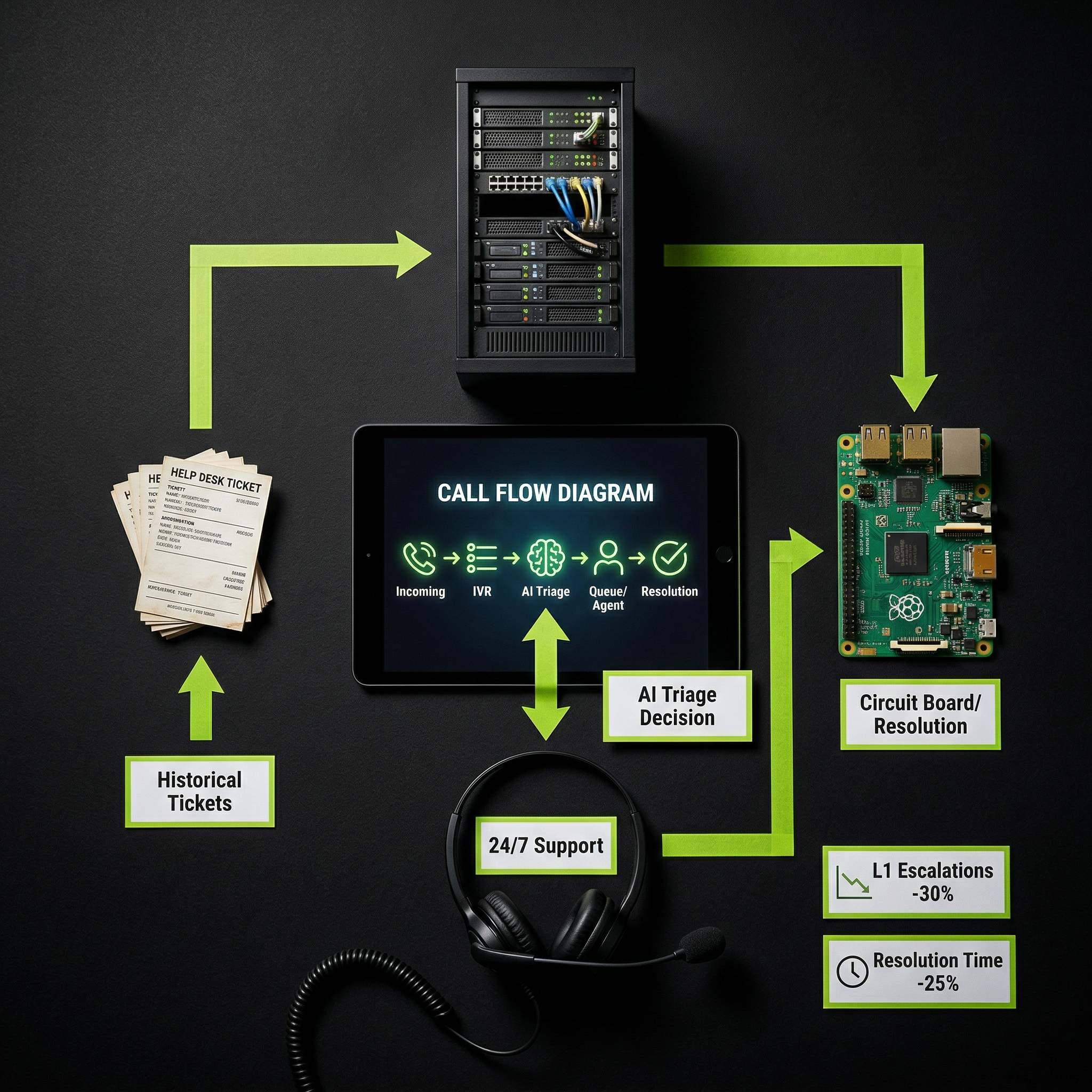 AI Phone Agent for 24/7 Inbound Support (3 videos: CFO Board Report Prep | Hatz AI Phone Agent (ADEL) | MSP Help Desk Agent Tutorial)