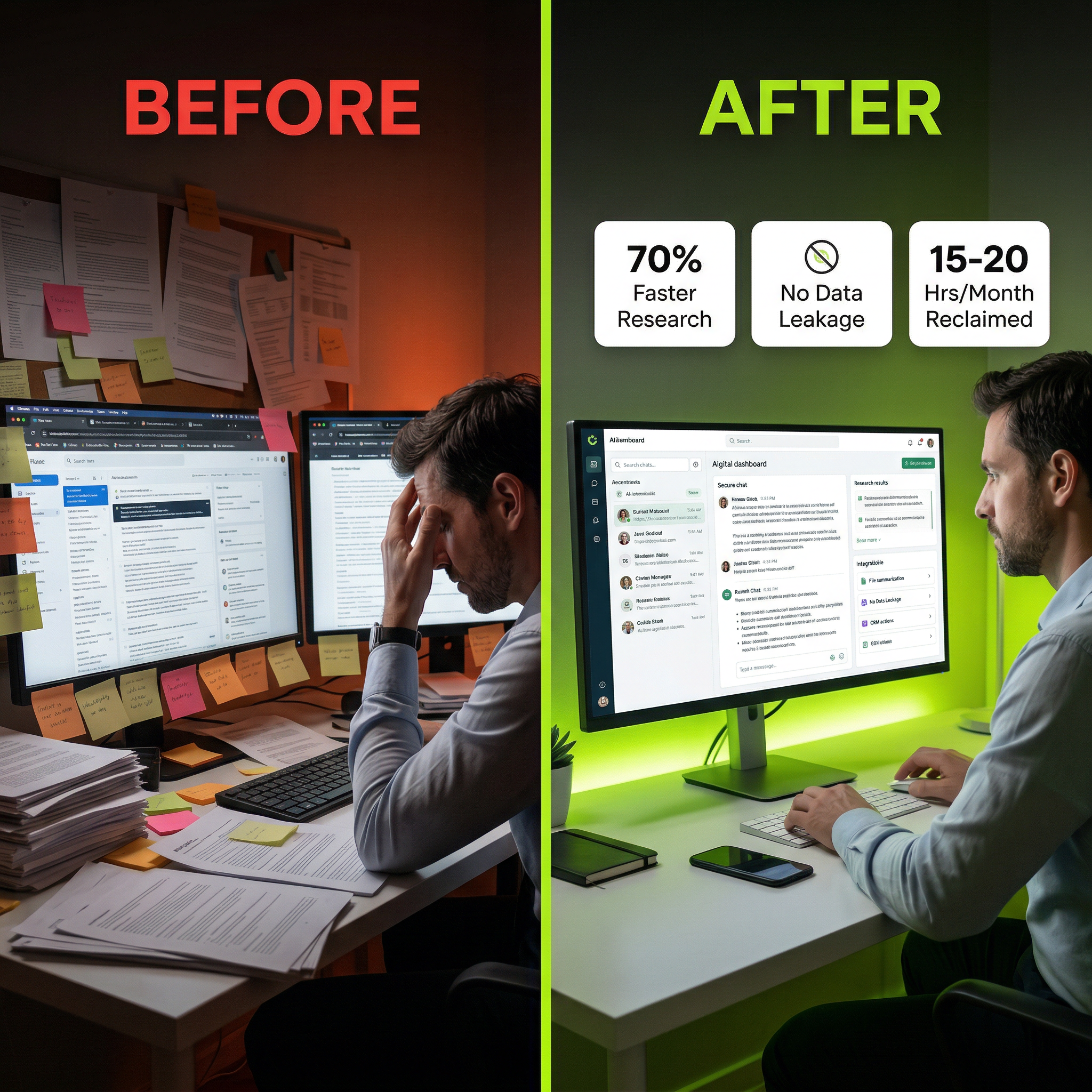5 No-Training AI Use Cases That Cut Research Time 70%