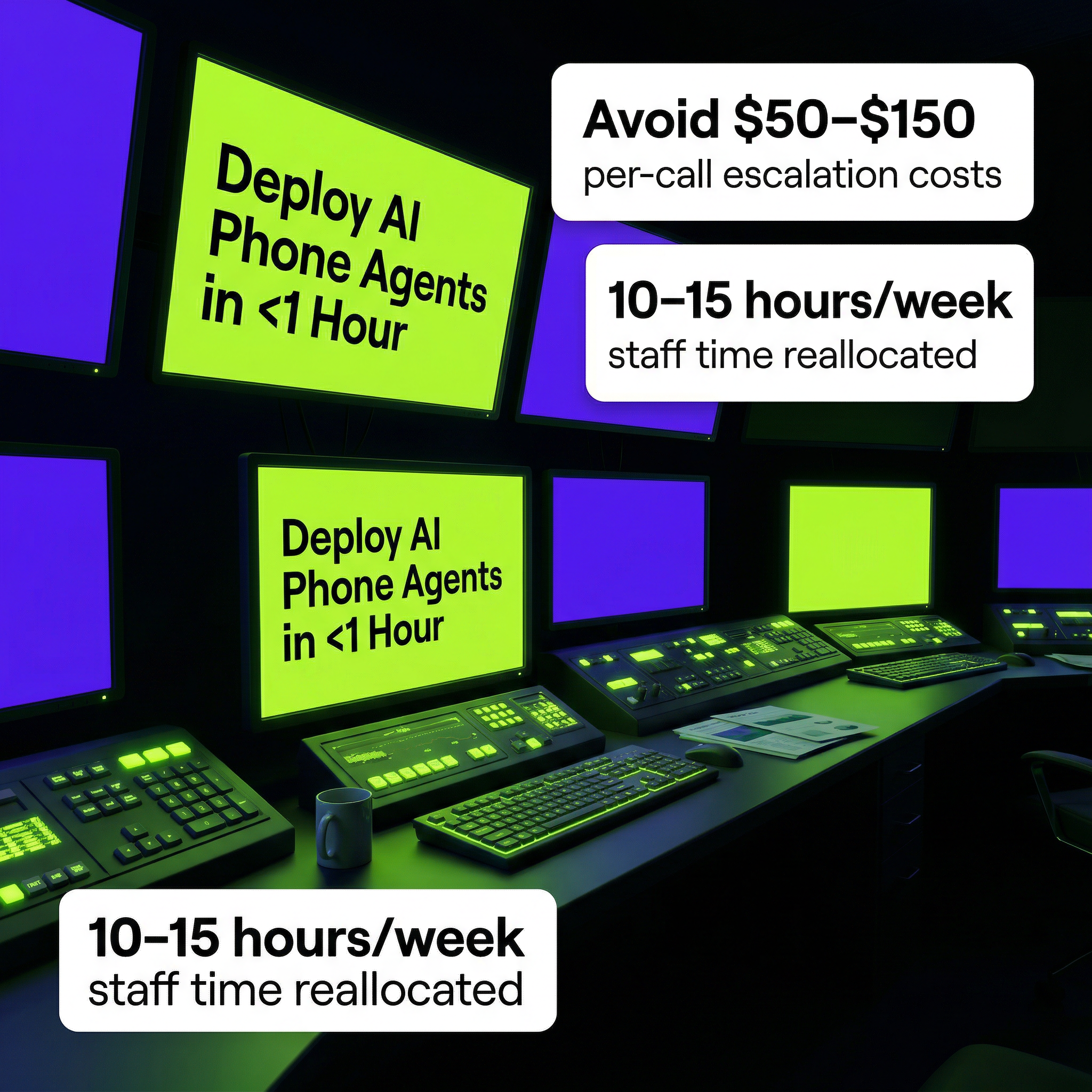 Deploy AI Phone Agents in <1 Hour, Not Months
