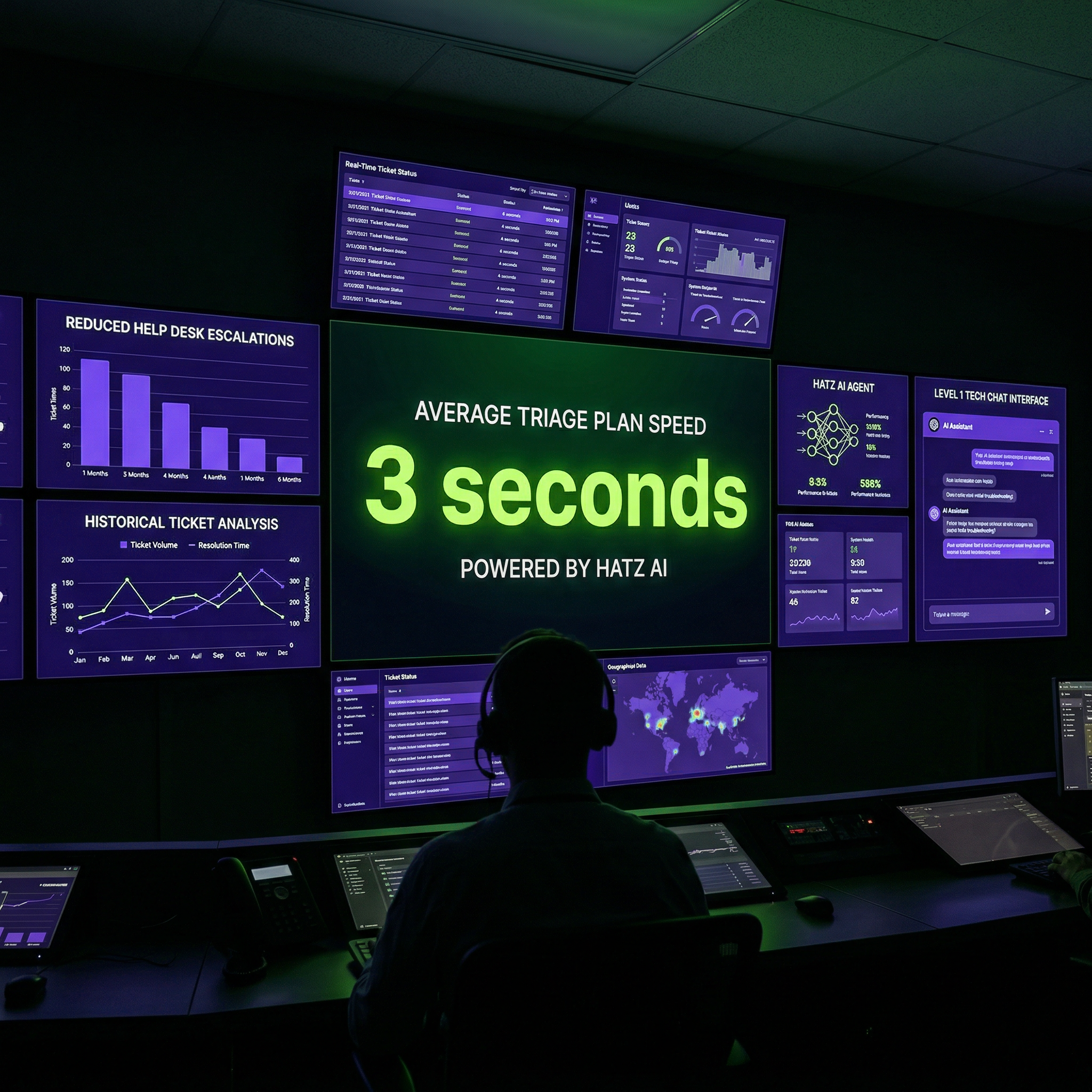 AI Sales Call Coaching & Objection Handler (2 videos: Hatz AI Phone Agent (ADEL) | MSP Help Desk Agent Tutorial)