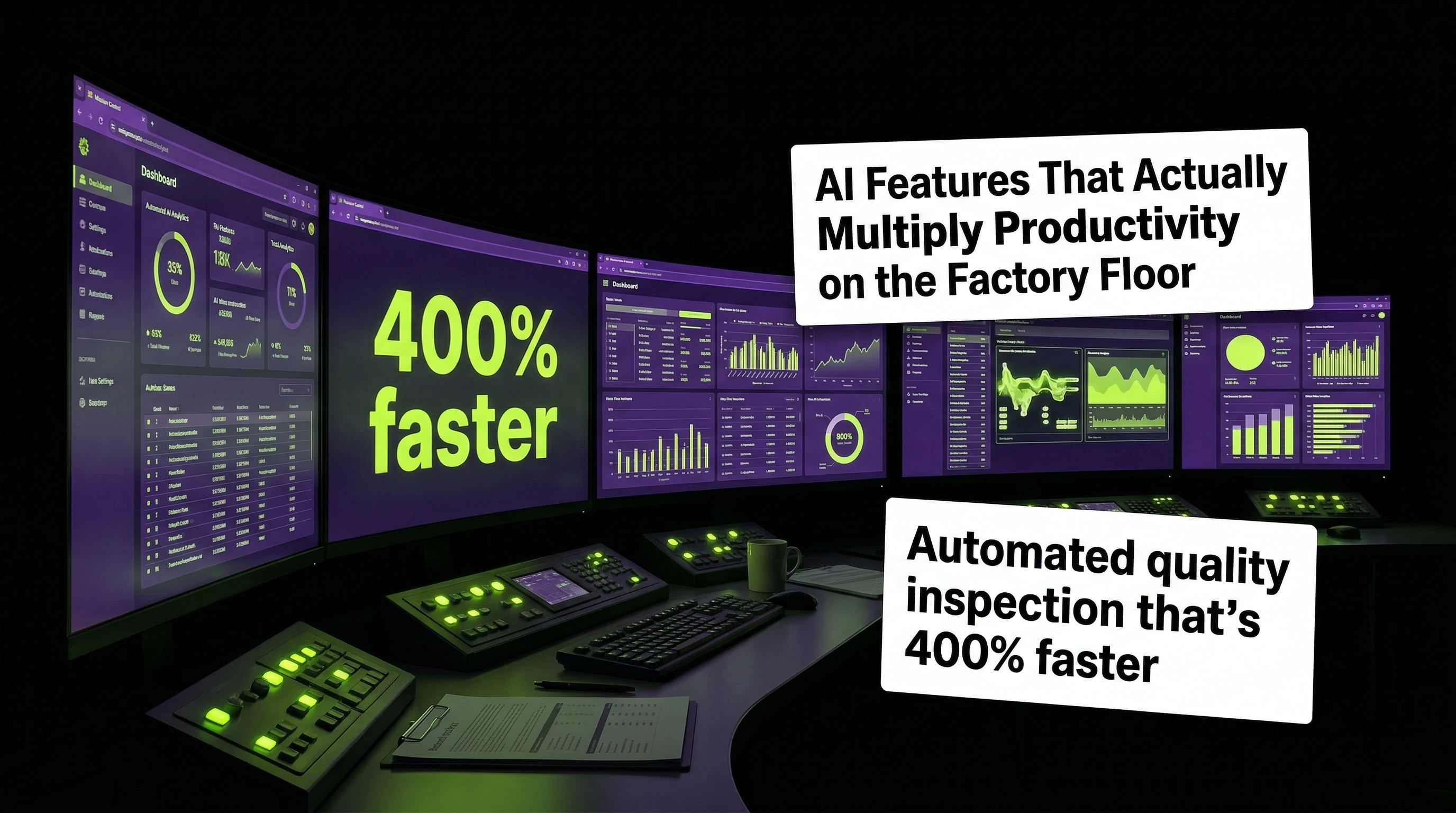 AI Features That Actually Multiply Productivity on the Factory Floor