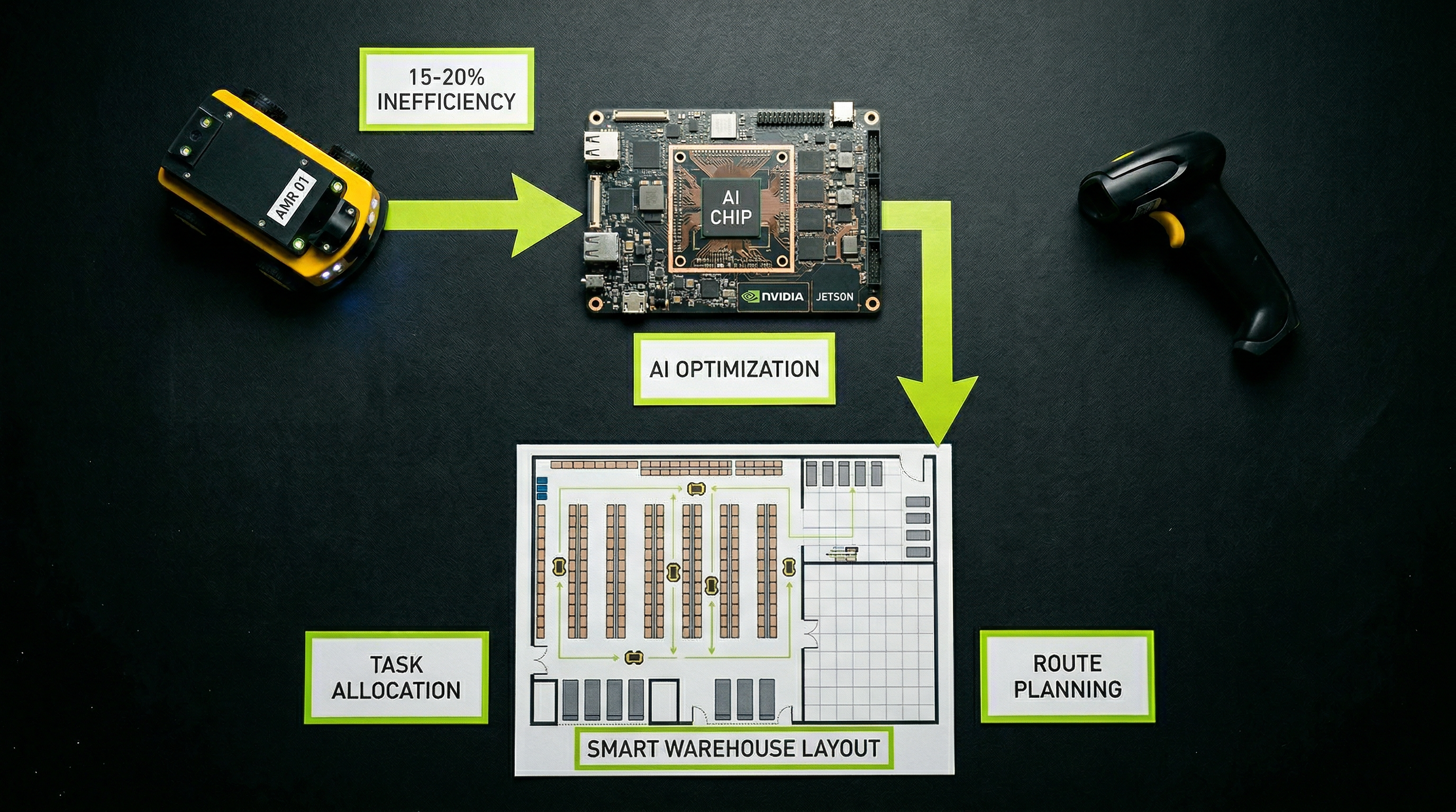 The Next Frontier in Warehouse Robotics: AI-Driven Task Optimization