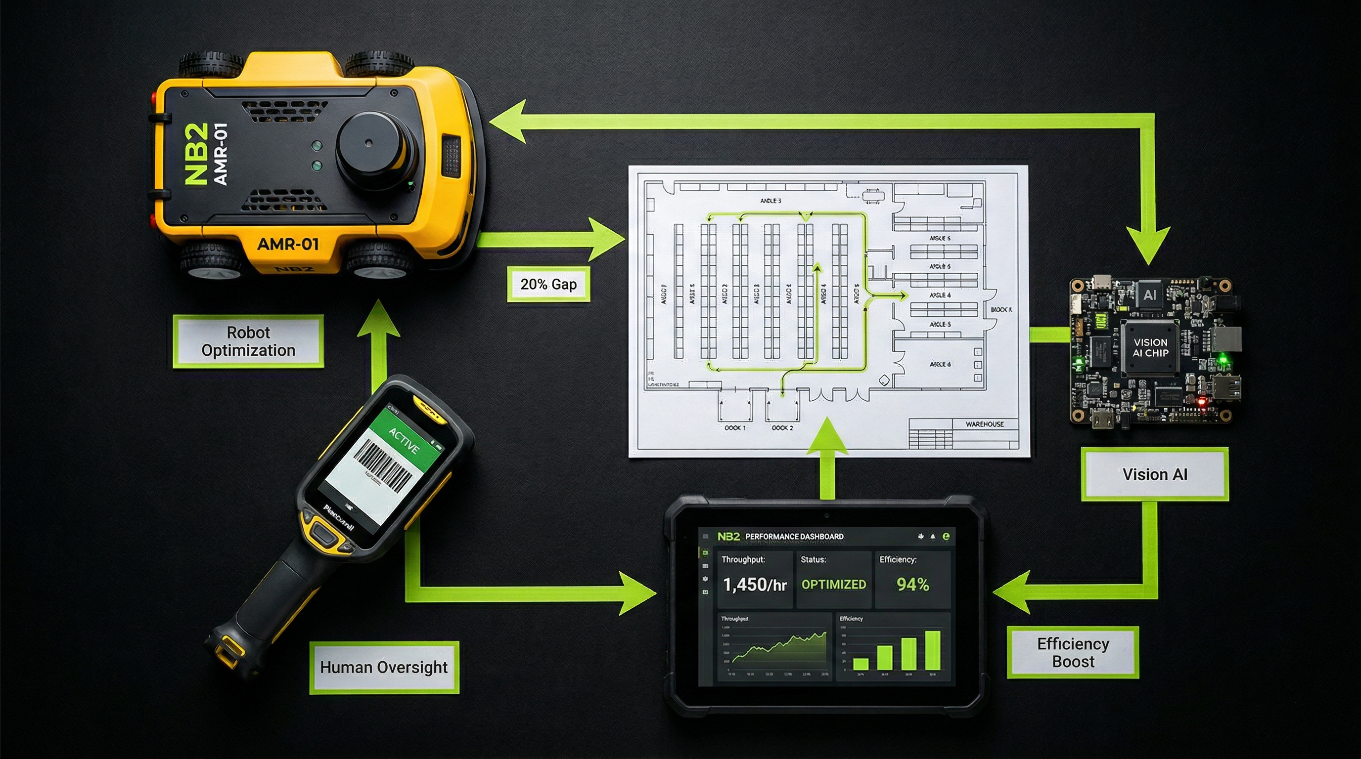 Why Robots Aren't Enough: Bridging the Automation Gap in Fulfillment Centers