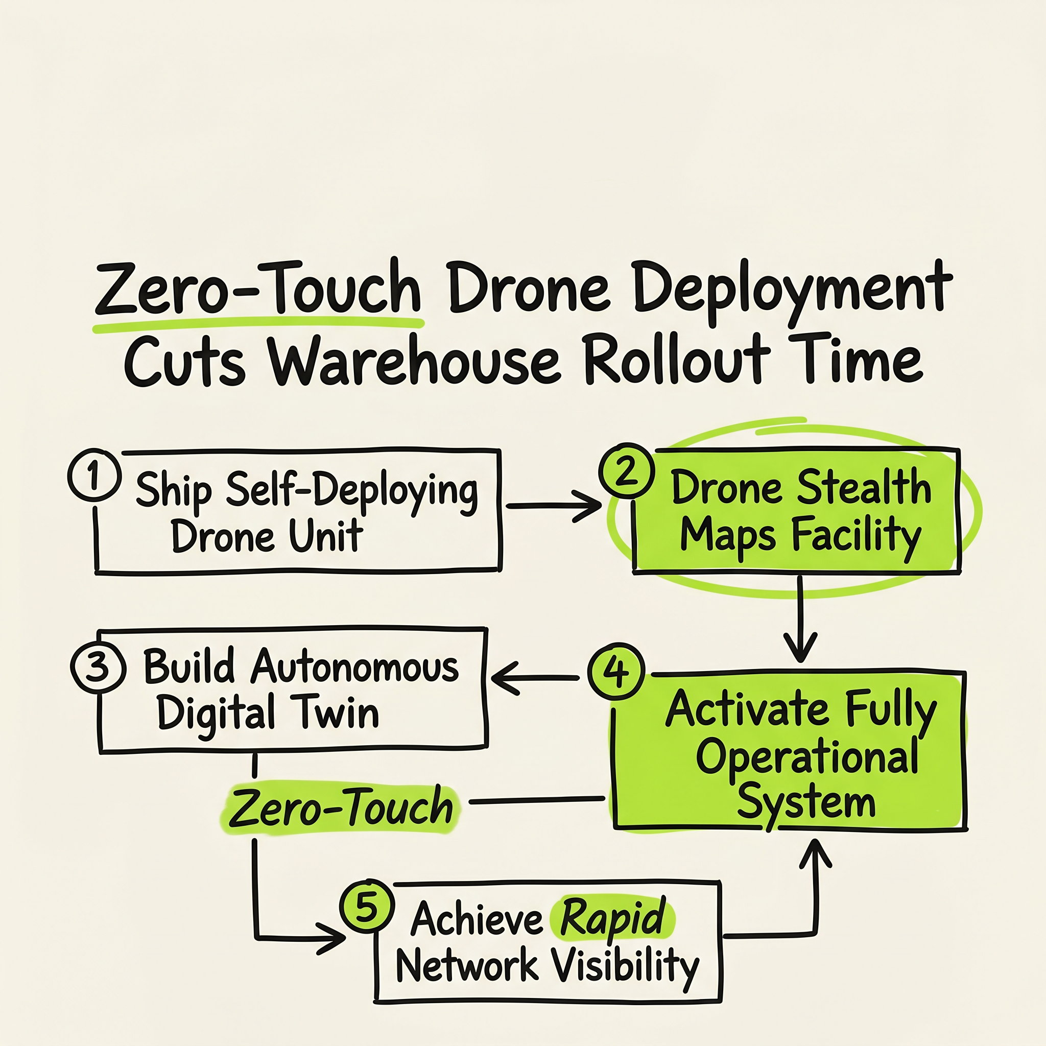 Zero-Touch Drone Deployment Cuts Warehouse Rollout Time
