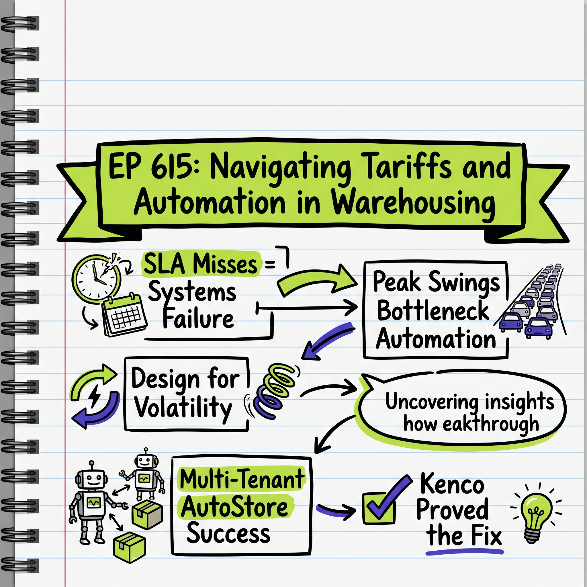 EP 615: Navigating Tariffs and Automation in Warehousing