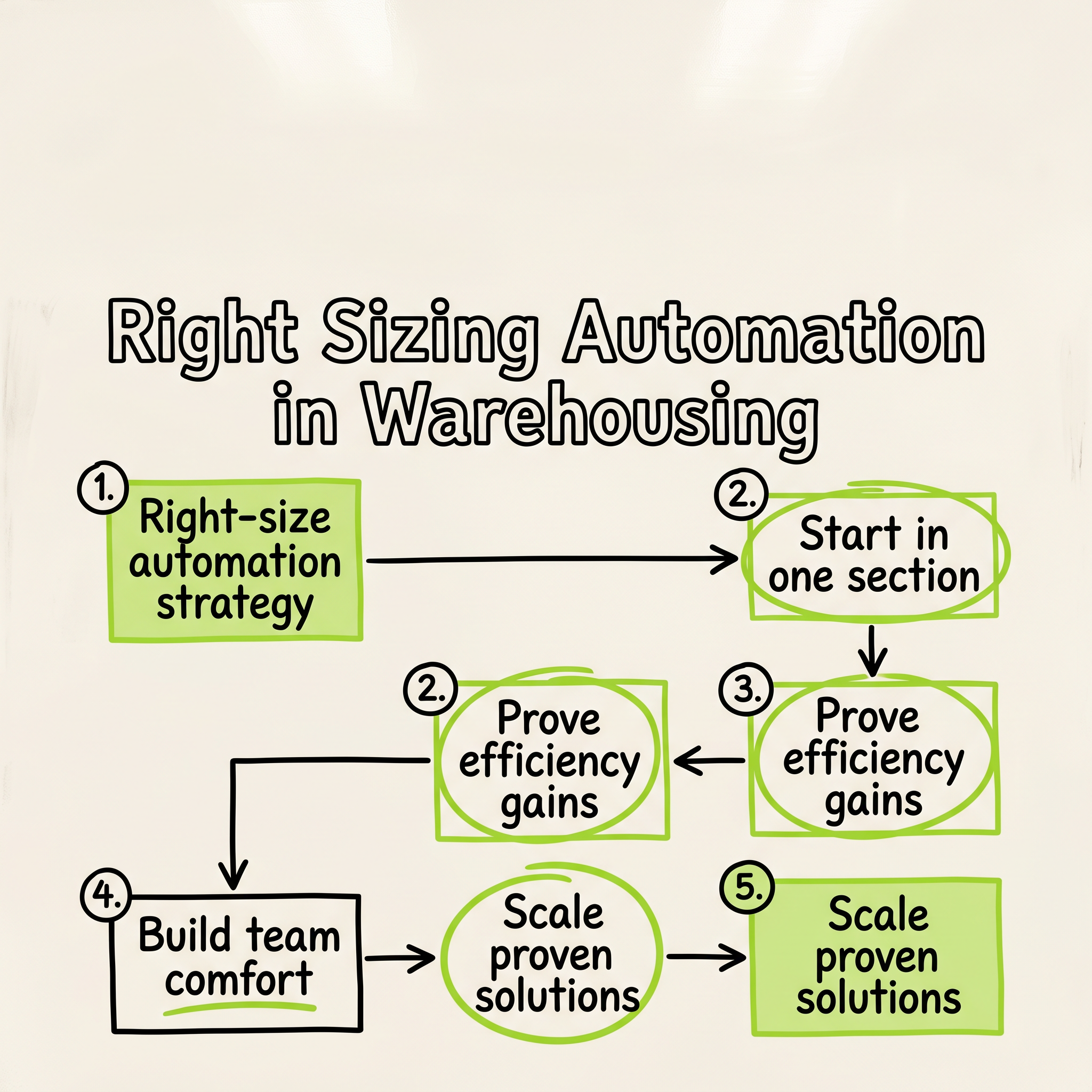 Right Sizing Automation in Warehousing