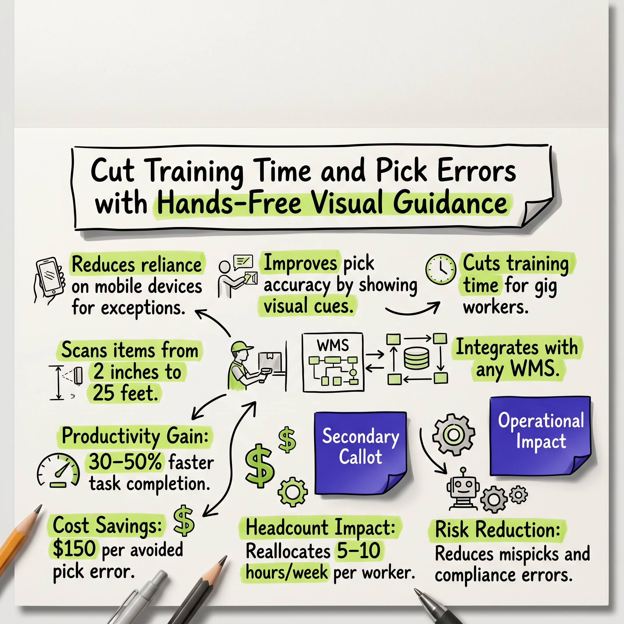 Cut Training Time and Pick Errors with Hands-Free Visual Guidance