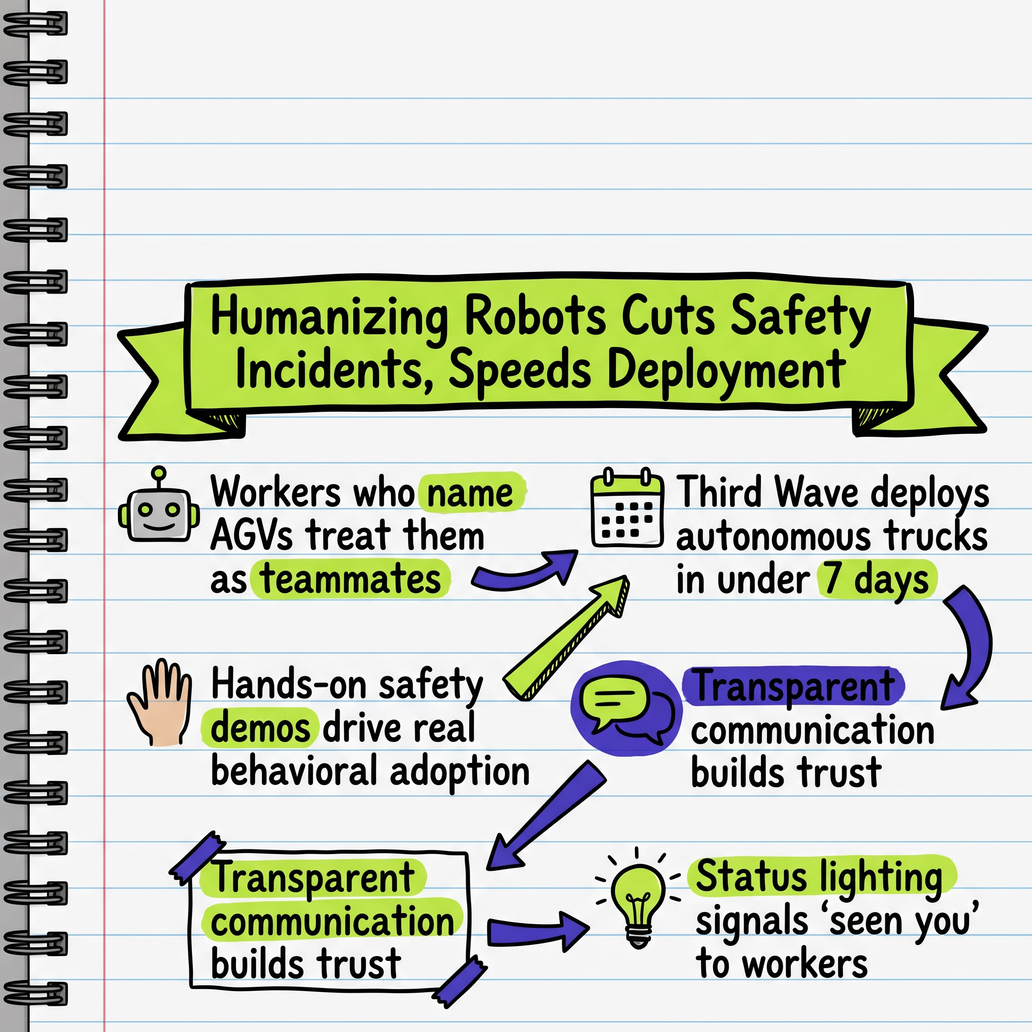 Humanizing Robots Cuts Safety Incidents, Speeds Deployment
