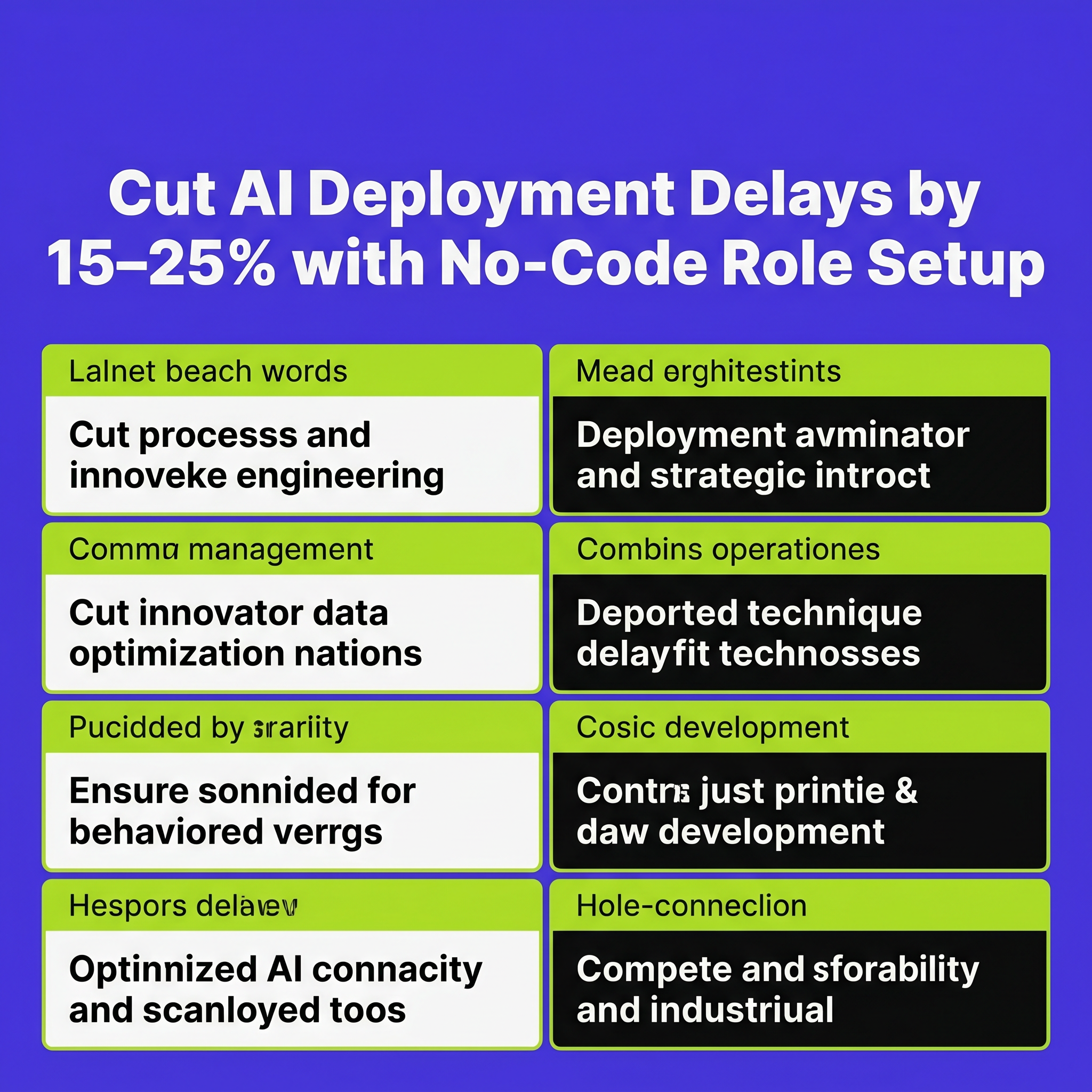 Cut AI Deployment Delays by 15–25% with No-Code Role Setup