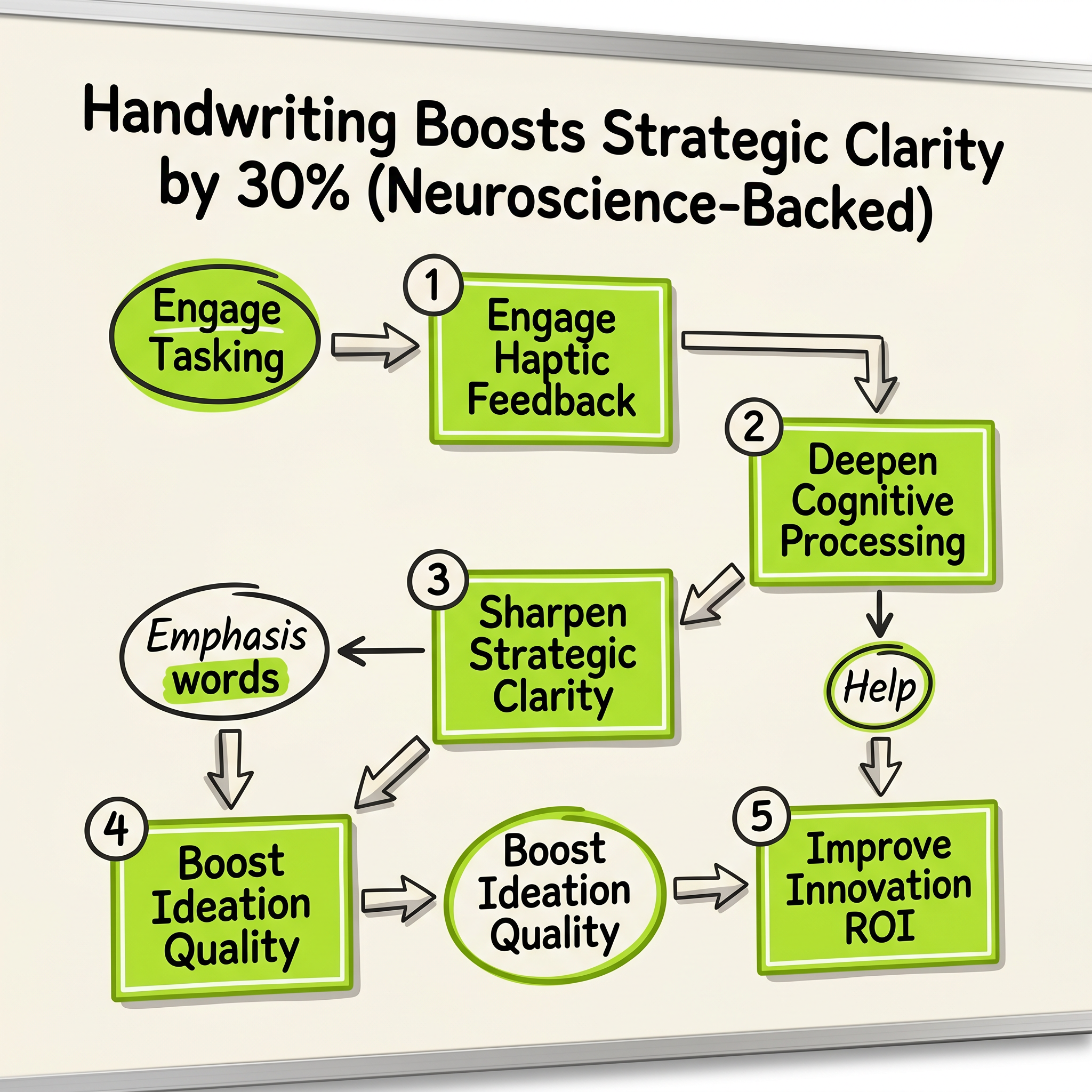 Handwriting Boosts Strategic Clarity by 30% (Neuroscience-Backed)