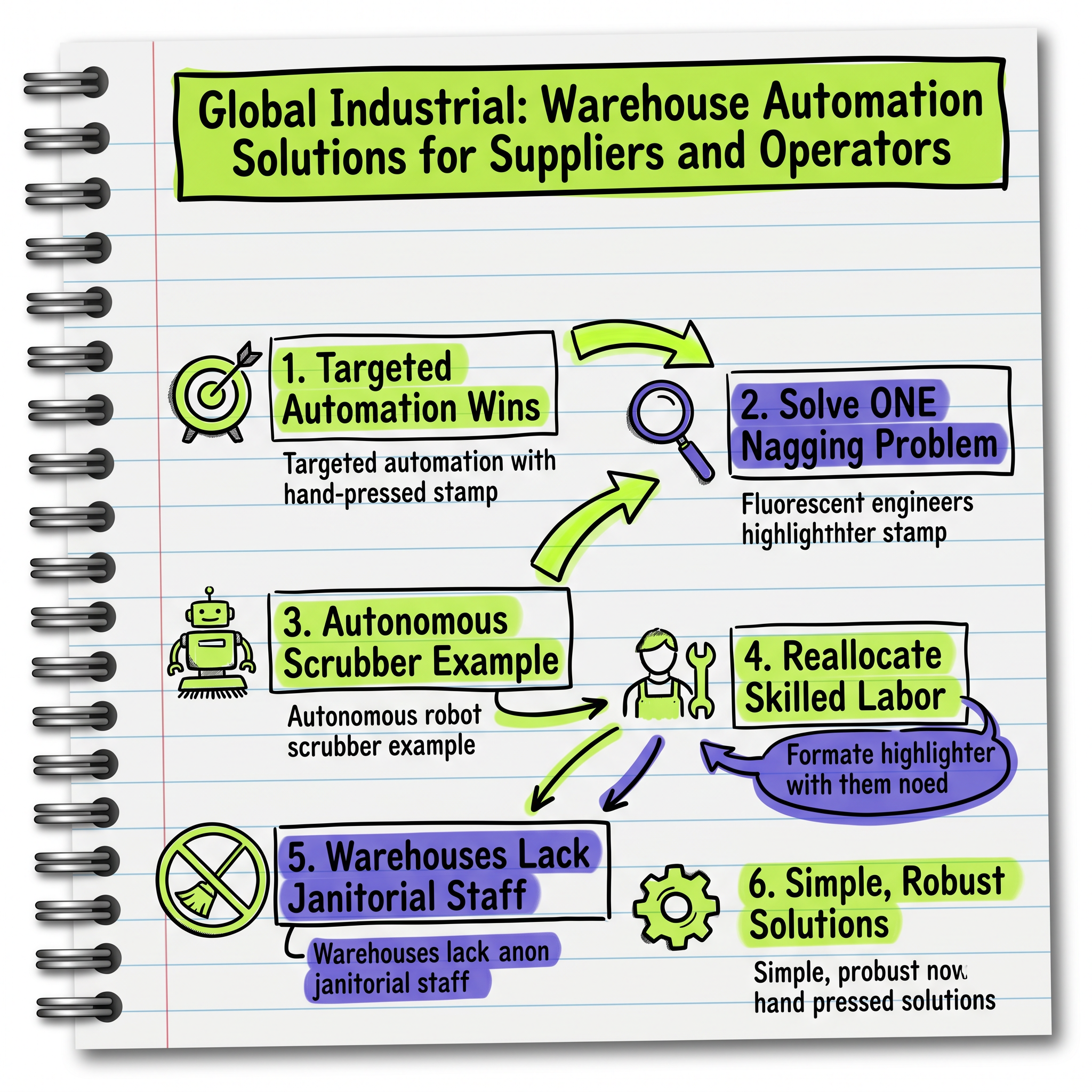 Global Industrial: Warehouse Automation Solutions for Suppliers and Operators