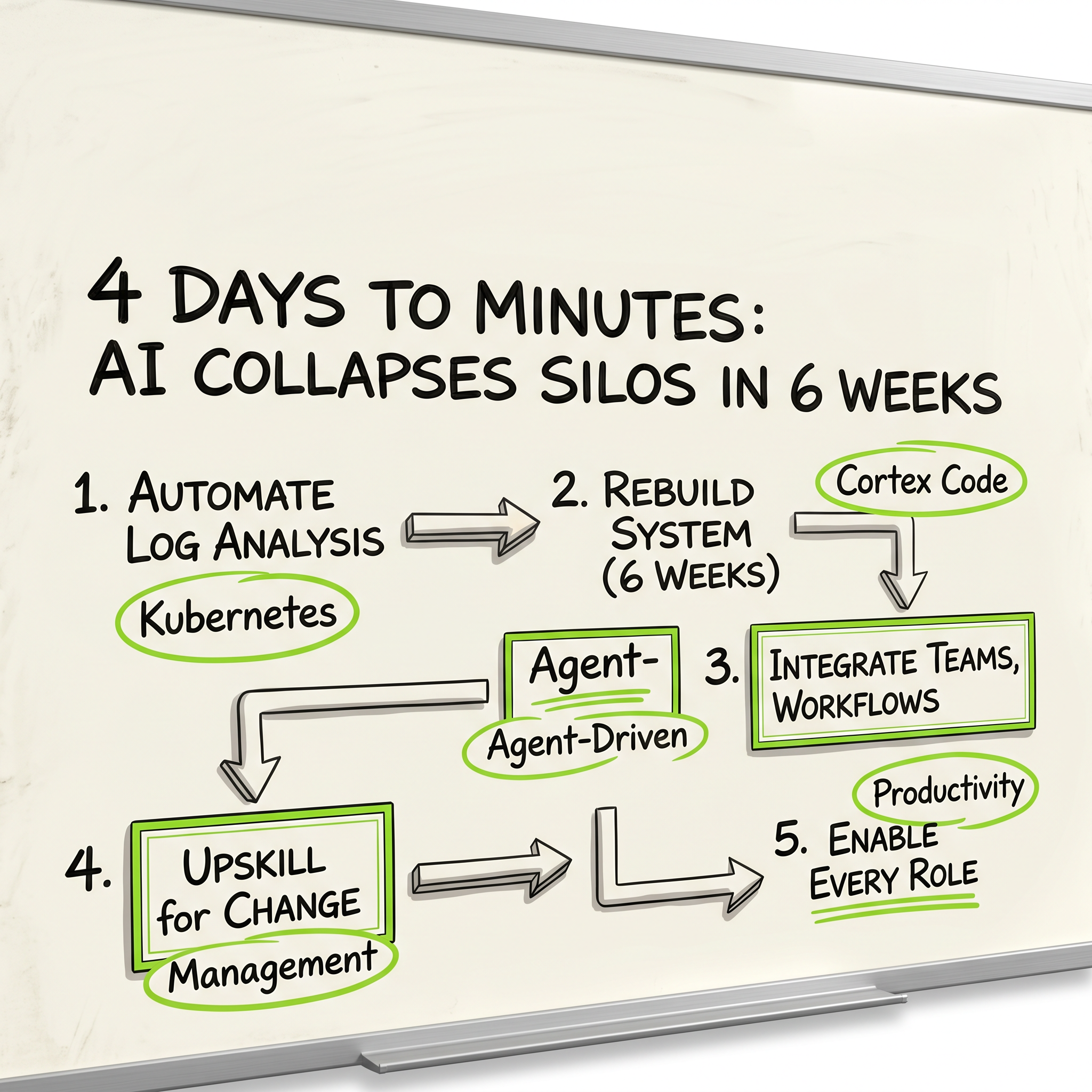 4 Days to Minutes: AI Collapses Silos in 6 Weeks