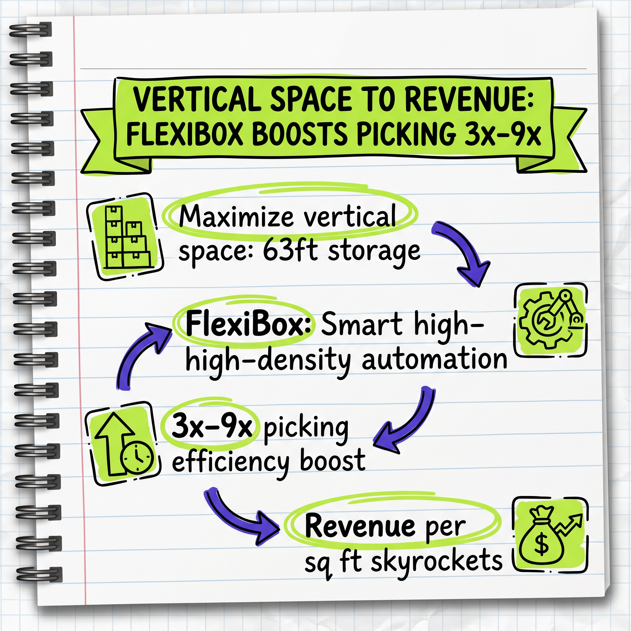 Vertical Space to Revenue: FlexiBox Boosts Picking 3x-9x