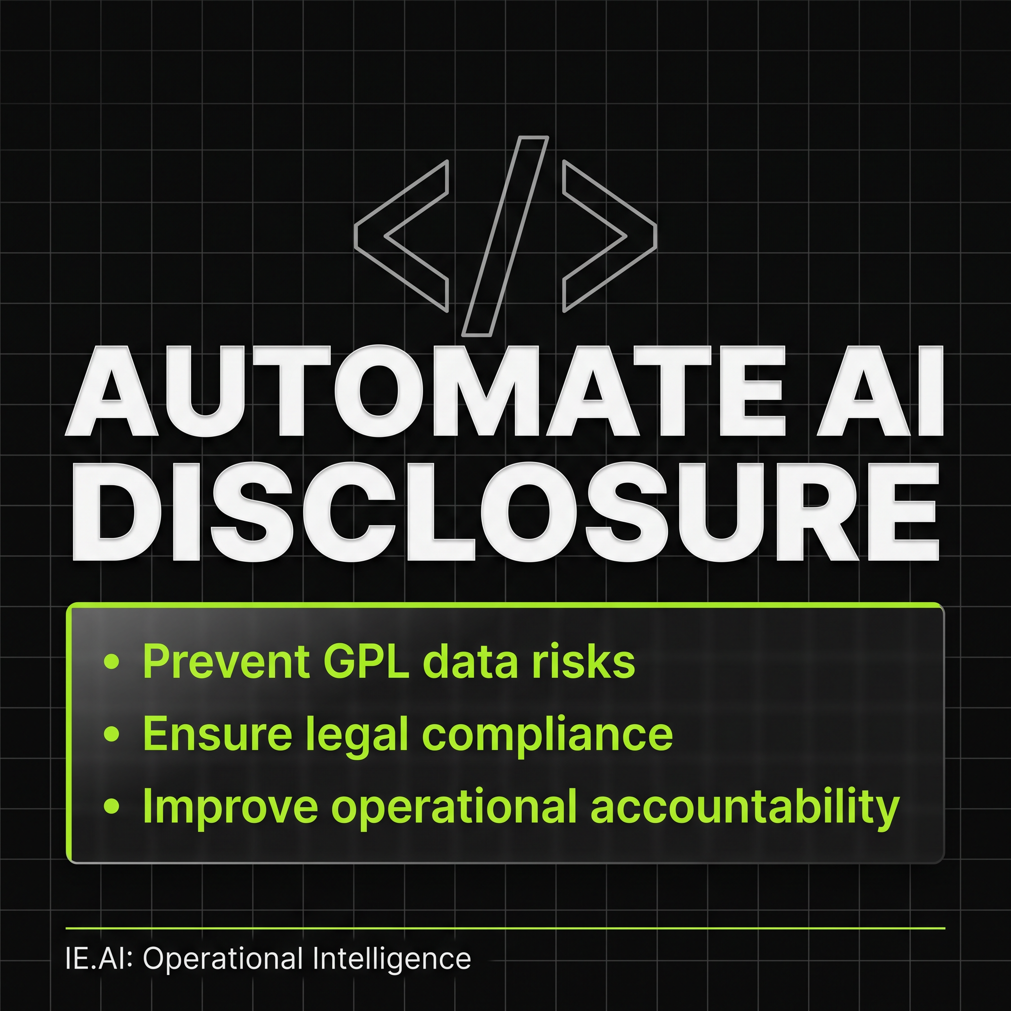 Codify AI Usage: Prevent GPL Data Risks & Boost Accountability