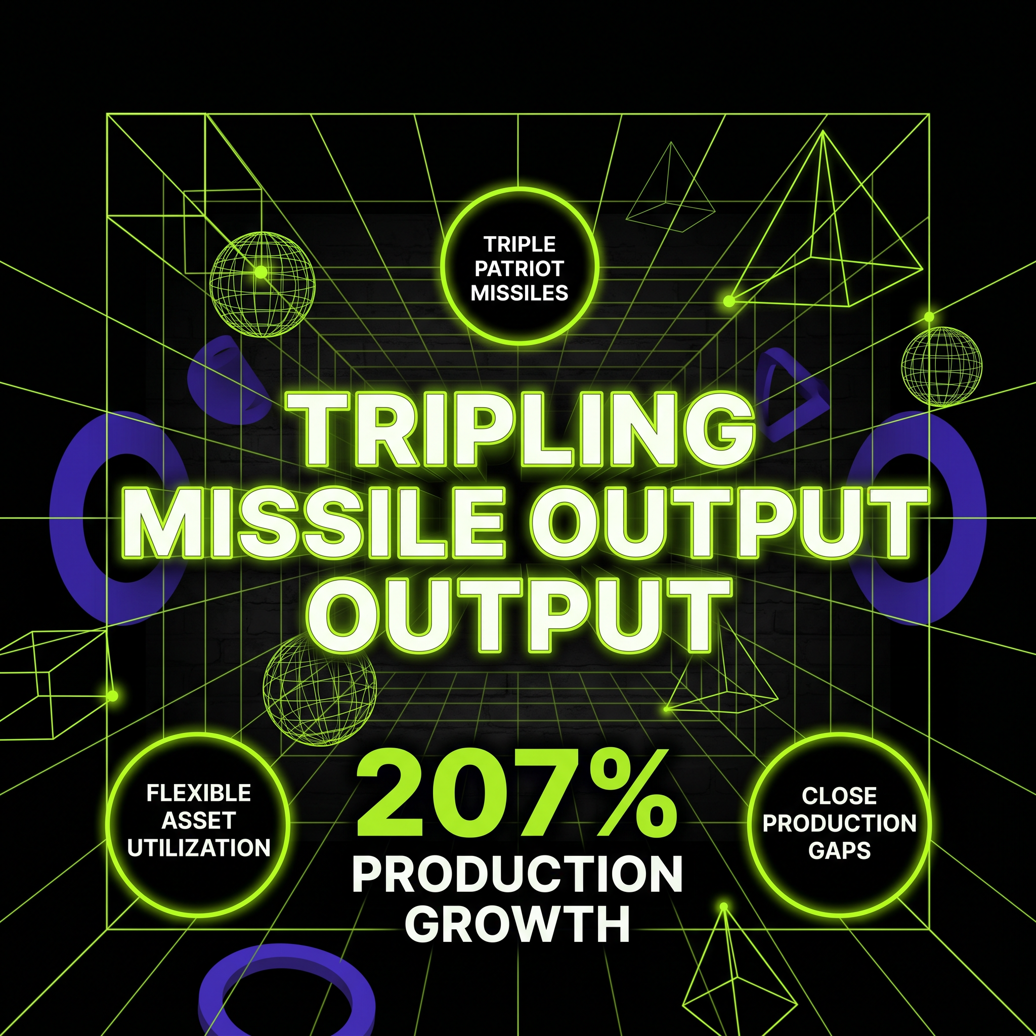 GM & Lockheed Martin's MOU: Tripling Missile Output to 2,000 by 2030