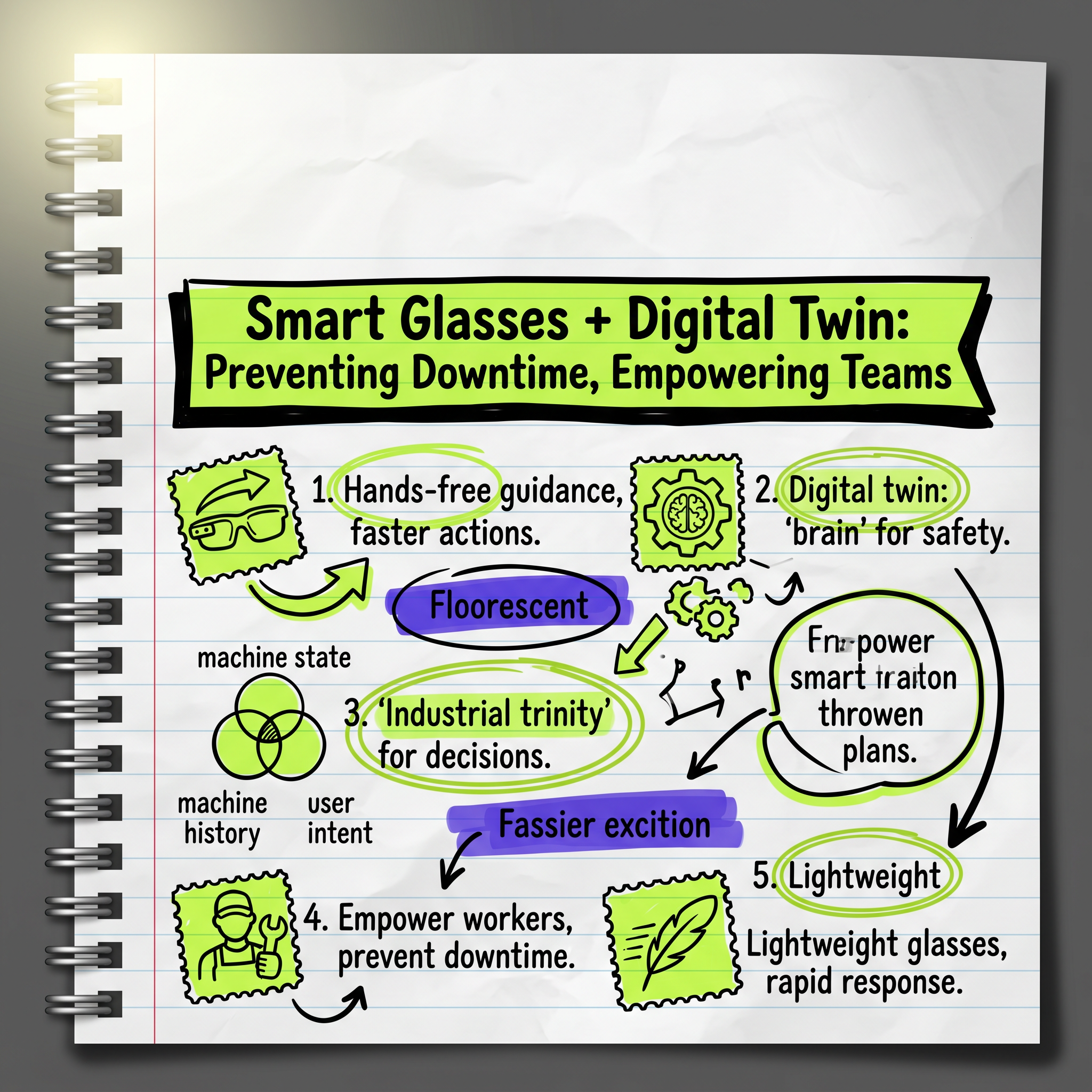 Smart Glasses + Digital Twin: Preventing Downtime, Empowering Teams