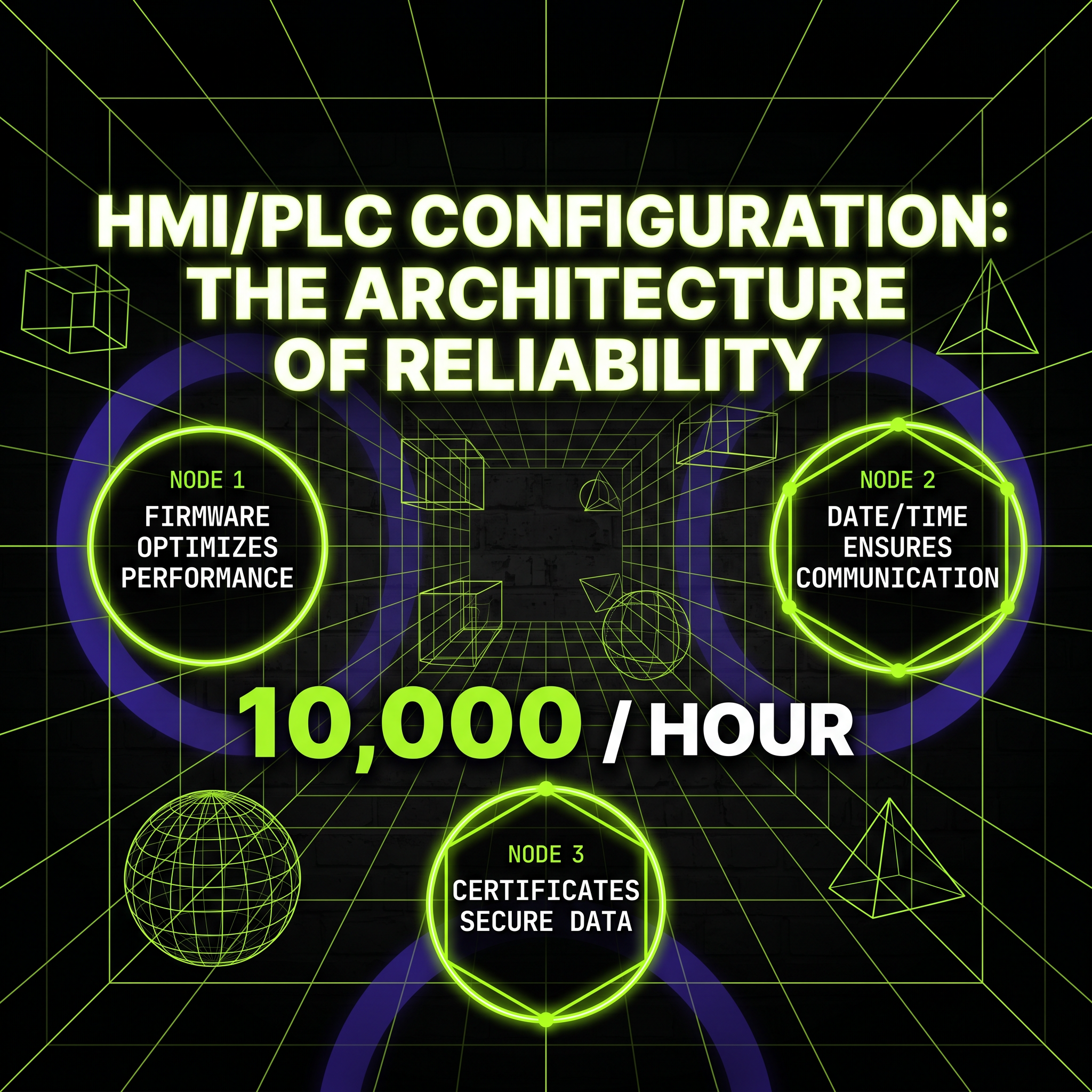 HMI/PLC Configuration: Driving Efficiency, Correcting Errors, Ensuring Communication