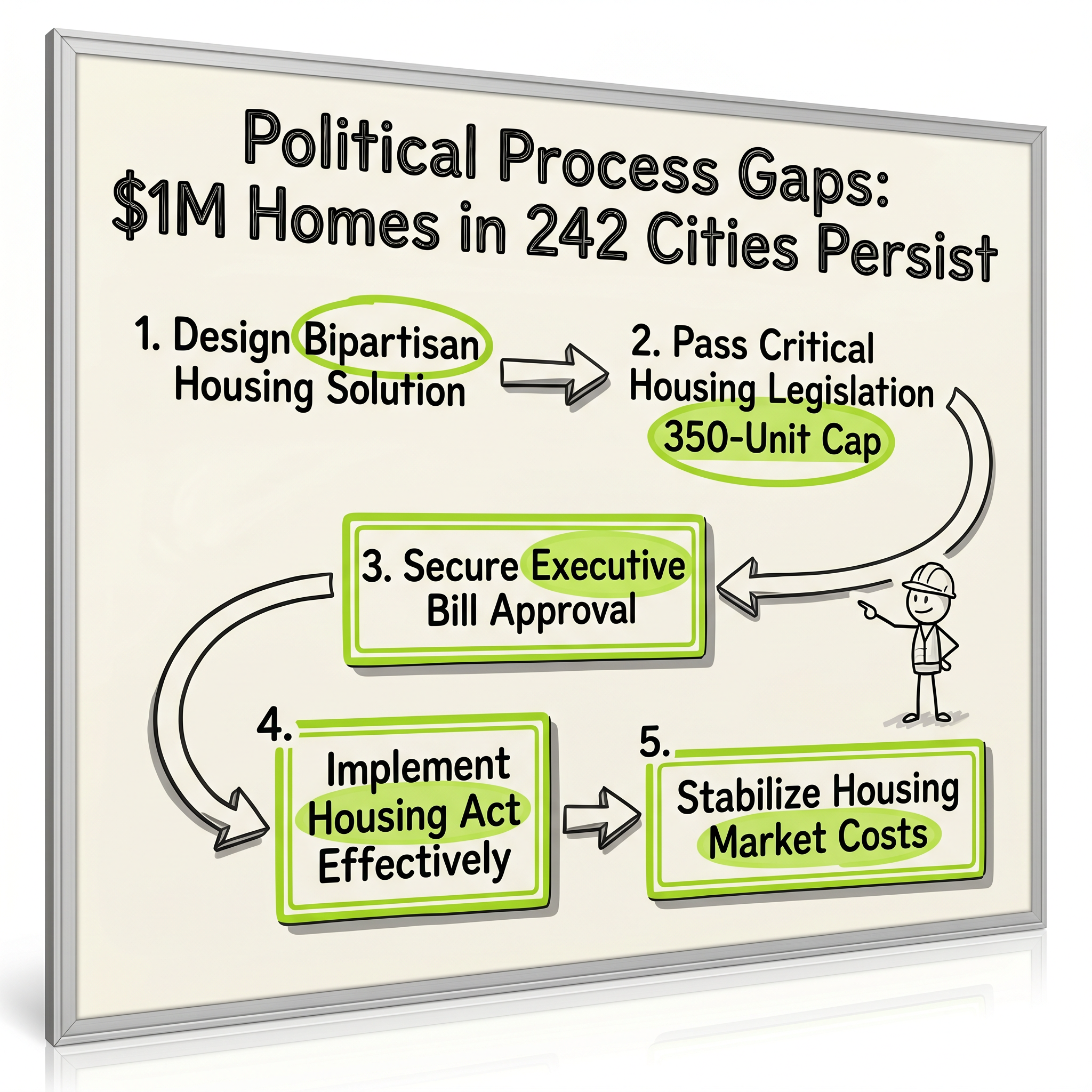 Political Process Gaps: $1M Homes in 242 Cities Persist