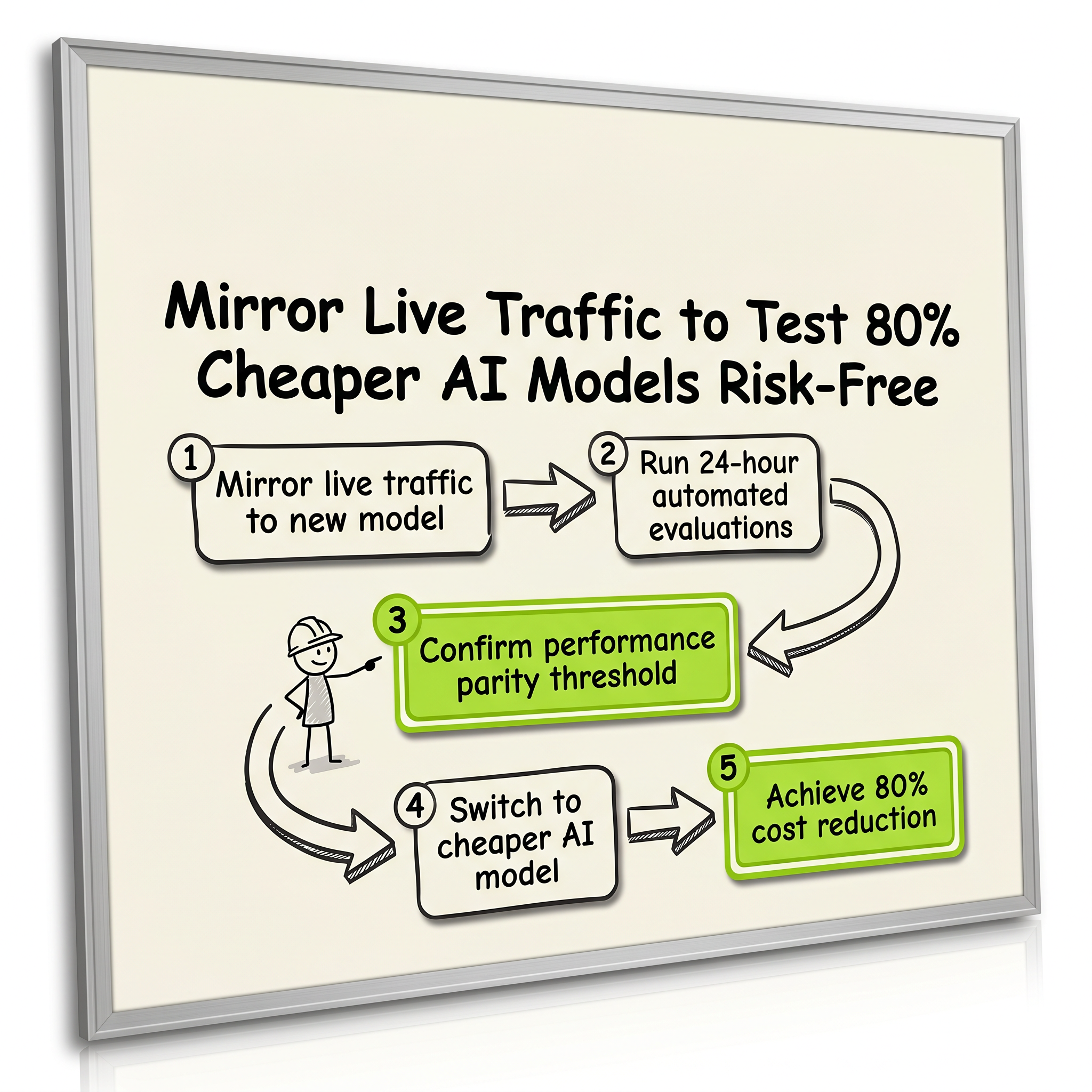 Mirror Live Traffic to Test 80% Cheaper AI Models Risk-Free