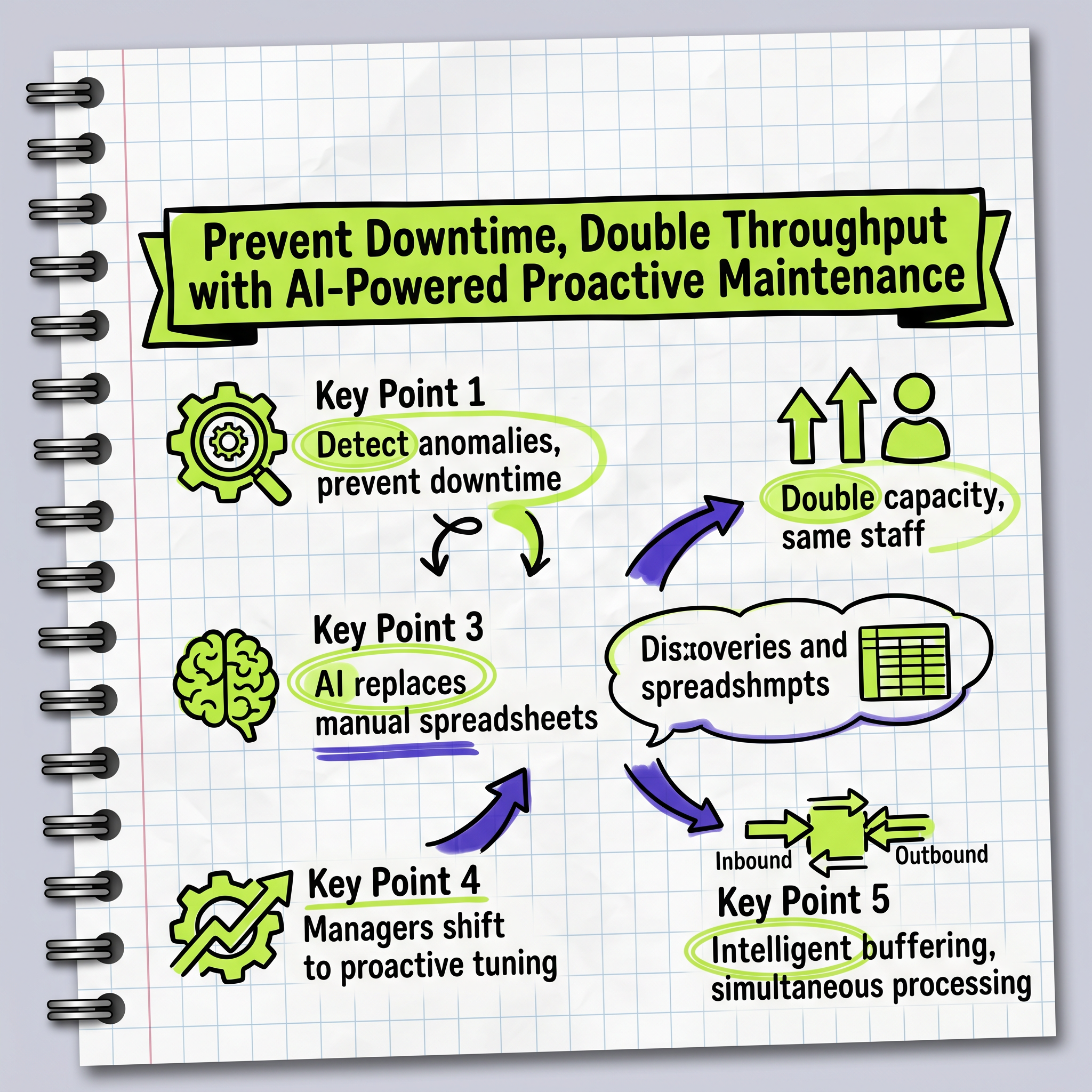 Prevent Downtime, Double Throughput with AI-Powered Proactive Maintenance