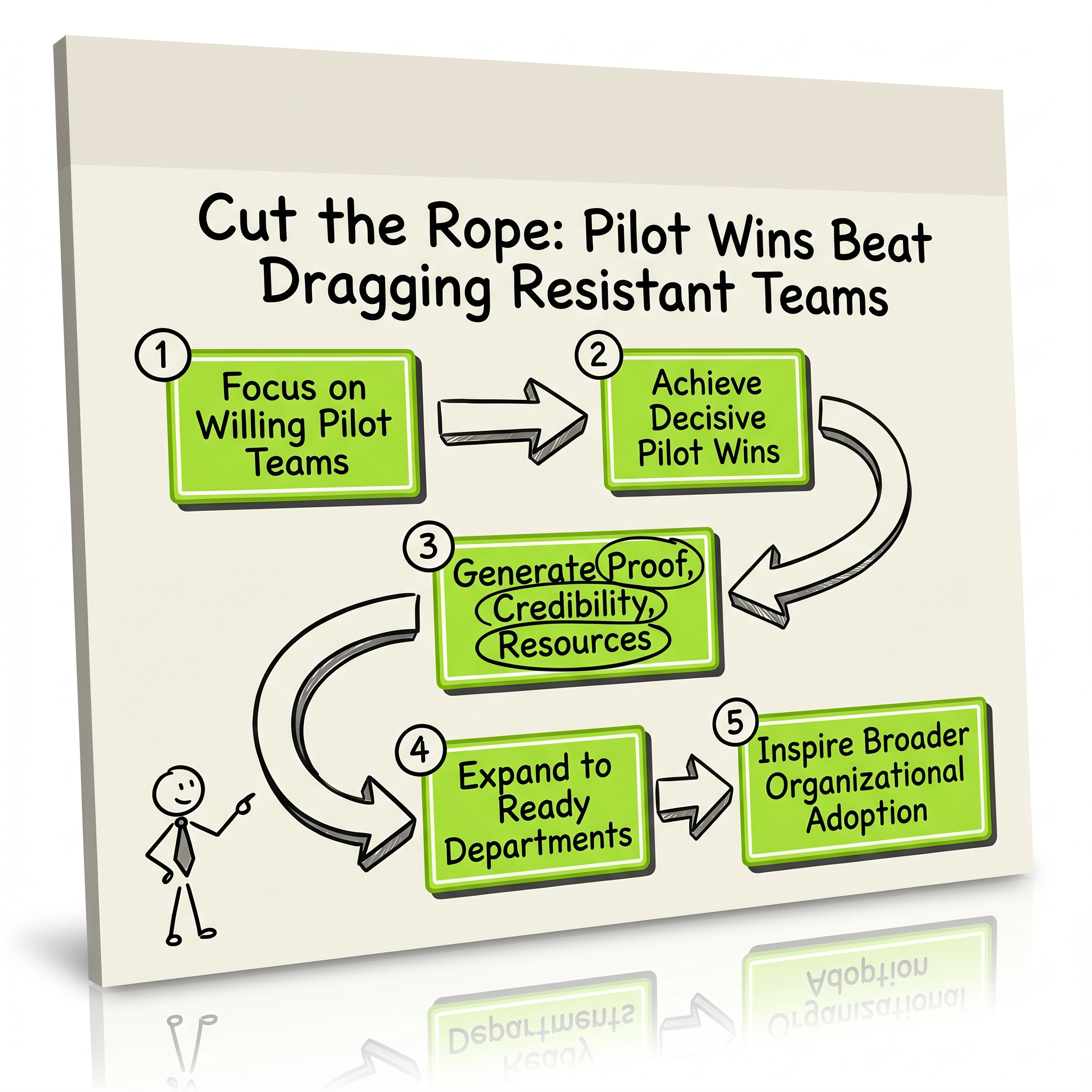 Cut the Rope: Pilot Wins Beat Dragging Resistant Teams