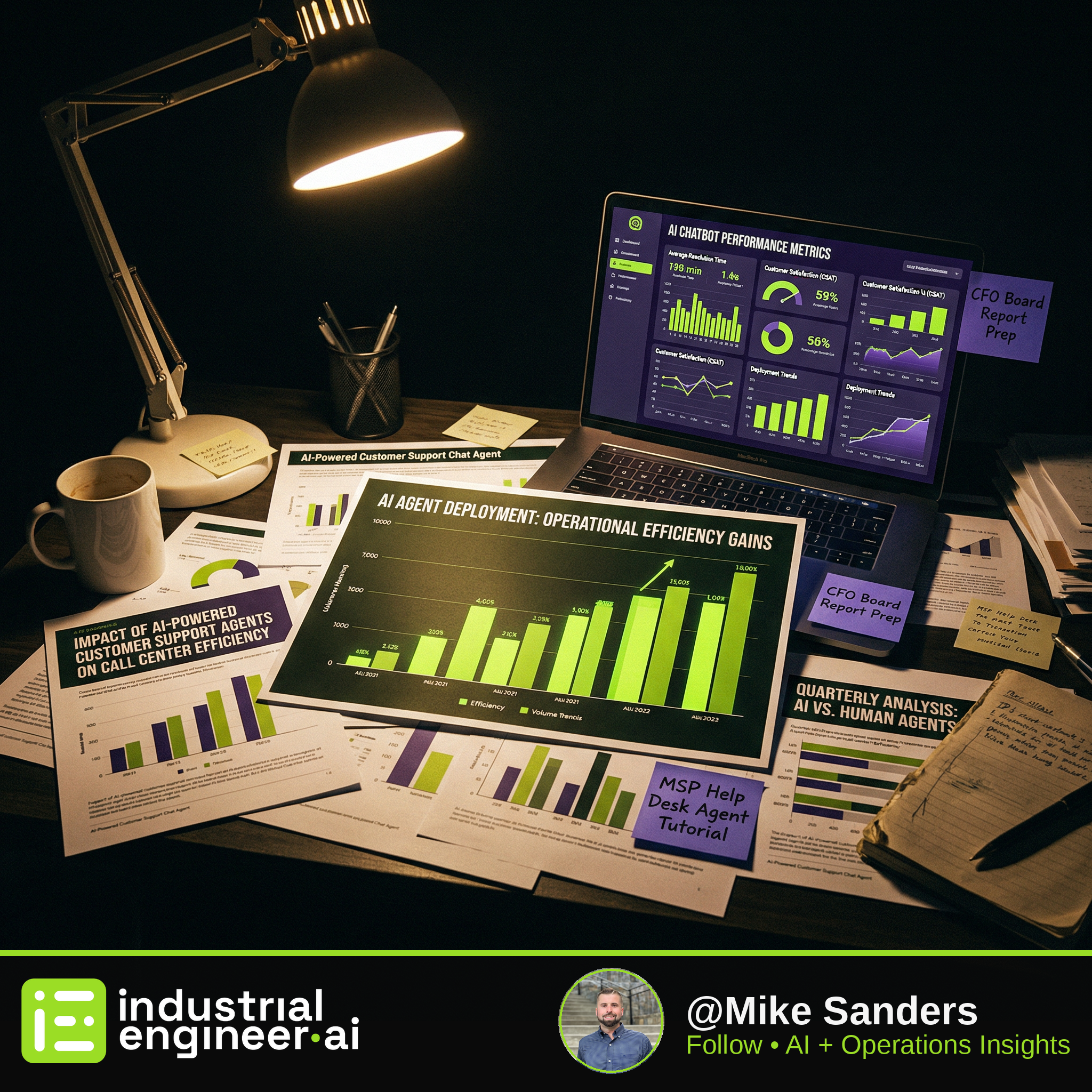 AI-Powered Customer Support Chat Agent (3 videos: CFO Board Report Prep | Hatz AI Phone Agent (ADEL) | MSP Help Desk Agent Tutorial)