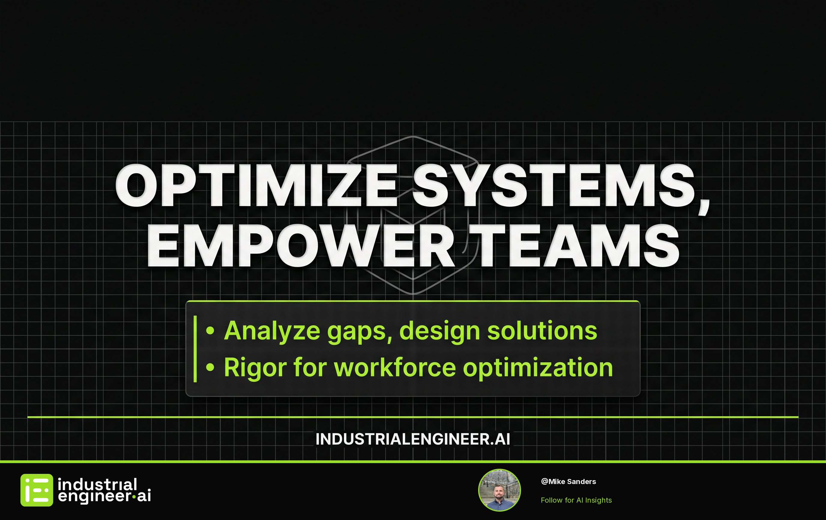 When Optimization Means Letting Go: An Industrial Engineer's Perspective on Firing