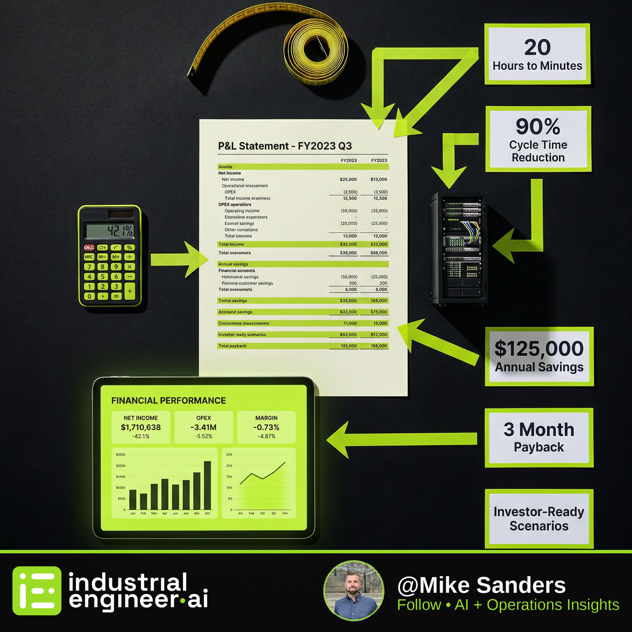 Cut Scenario Modeling from 20 Hours to Minutes with AI That Actually Does Math
