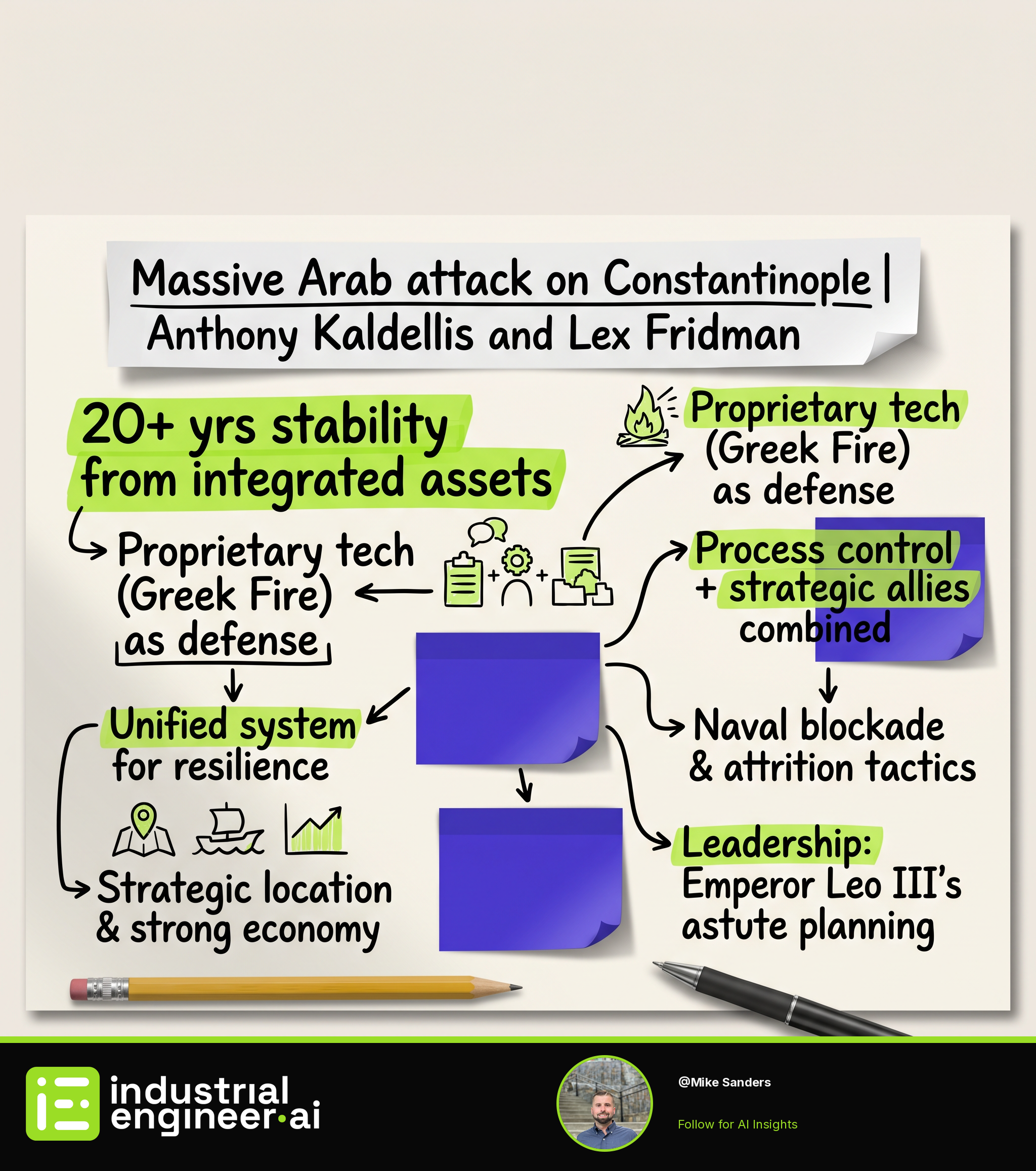 Massive Arab attack on Constantinople | Anthony Kaldellis and Lex Fridman