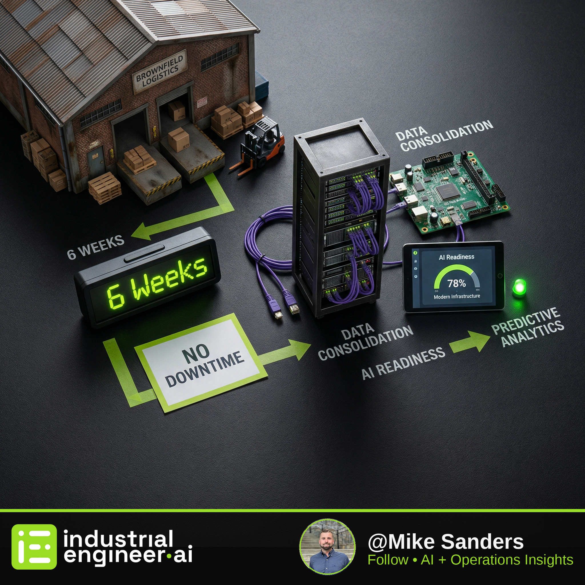 Retrofit Brownfield Warehouses in 6 Weeks: A Practical Guide