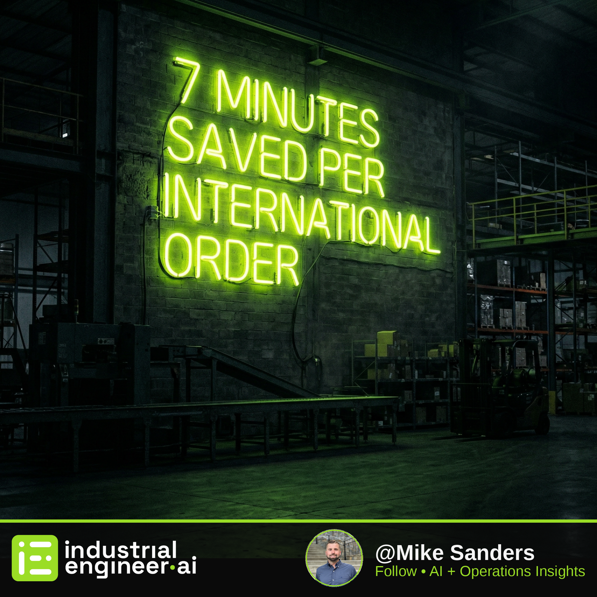 WMS Gaps Cost 7 Minutes Per International Order. We Fix It.